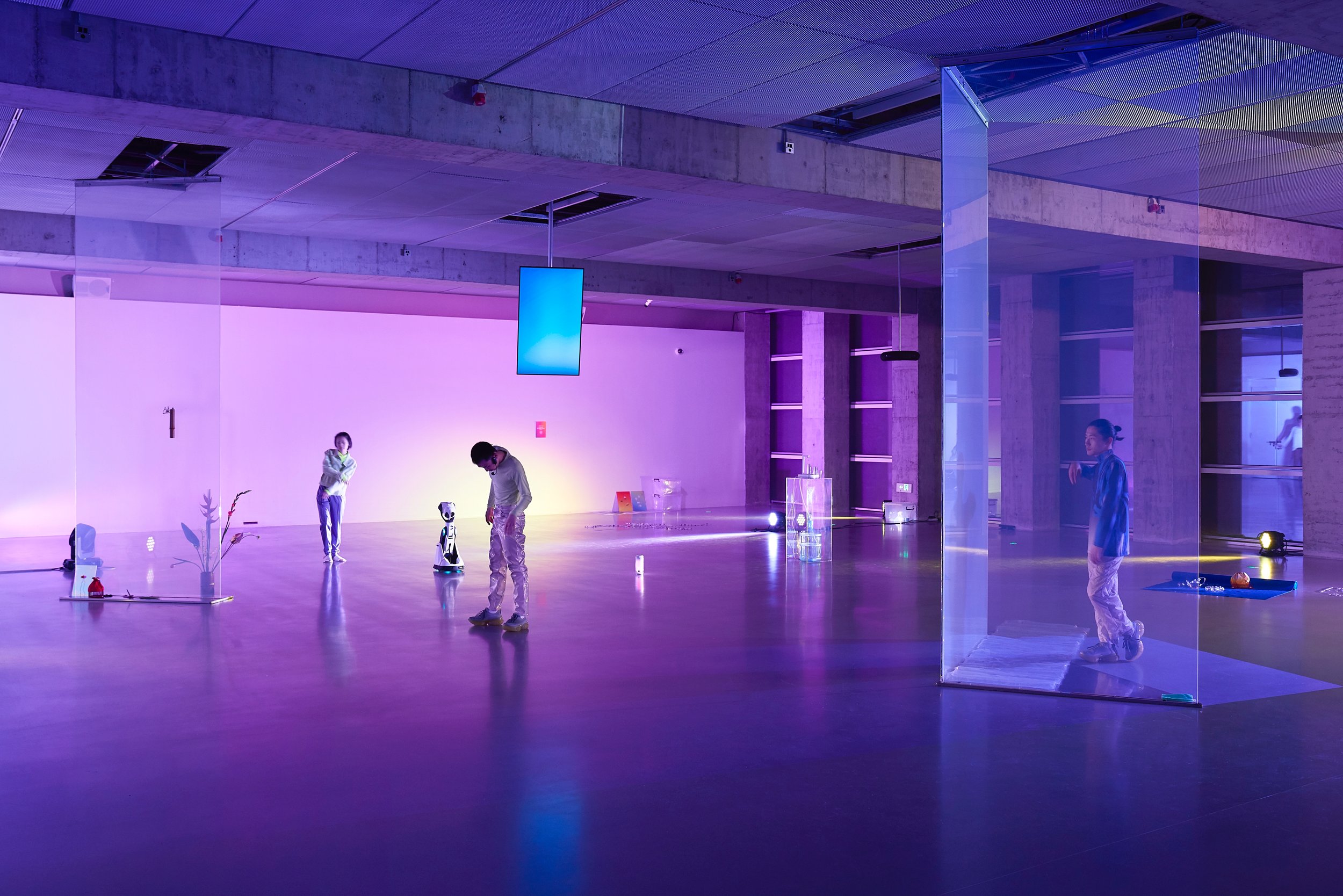 Exhibition view, Remain Calm , Centre Pompidou x West Bund Museum Project, Shanghai (7 December 2019–8 January 2020). Courtesy Centre Pompidou x West Bund Museum Project. Photo: GRAYSC.