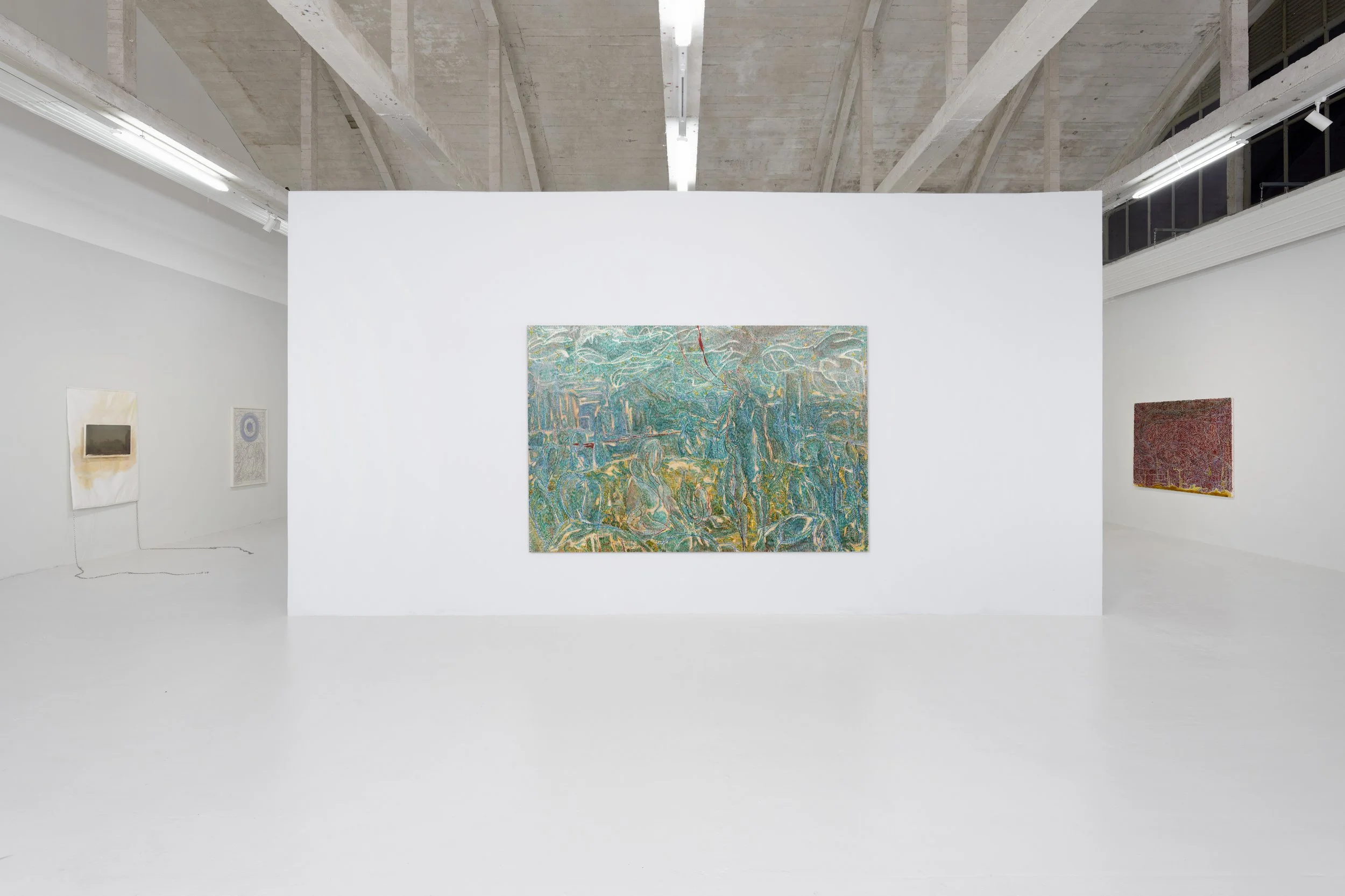 Exhibition view, Les Arrivées, 2021, CACP