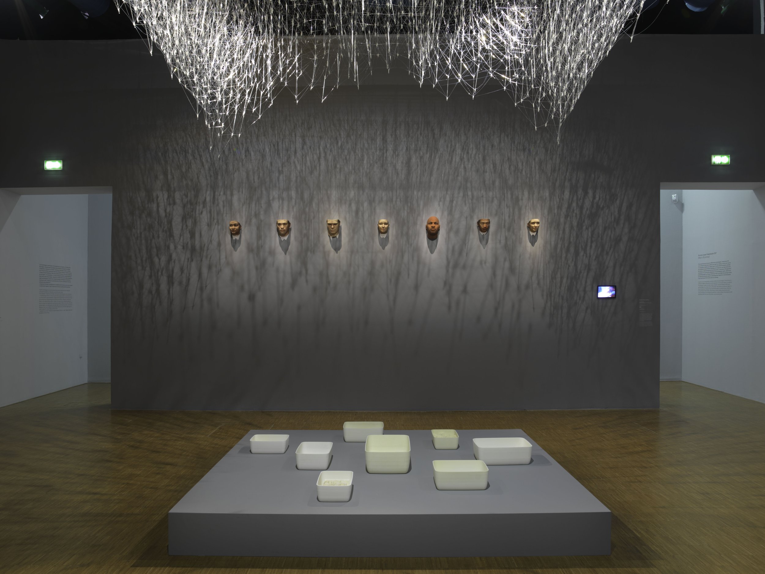  Exhibition view,  Imprimer le monde , 2017, Pompidou Museum 