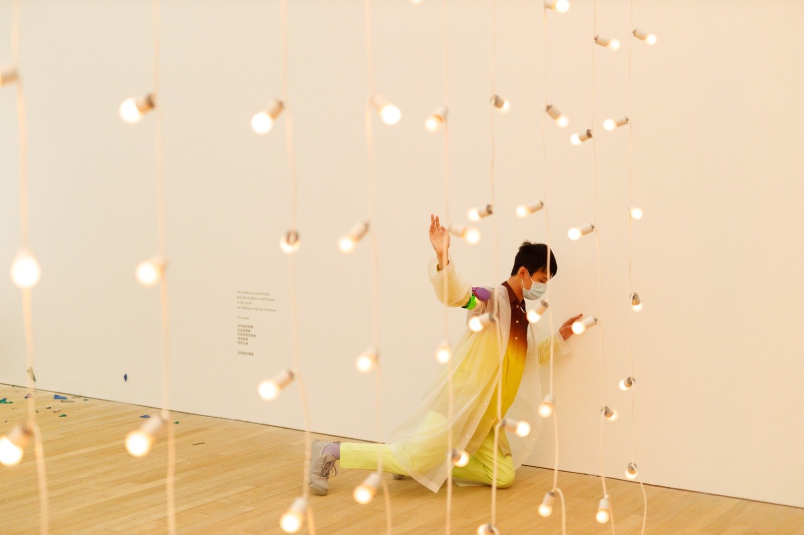 Installation view “Remain Calm (mobile+)” (2021) Taikwun Contemporary. Courtesy of the artist, and Tai Kwun Contemporary