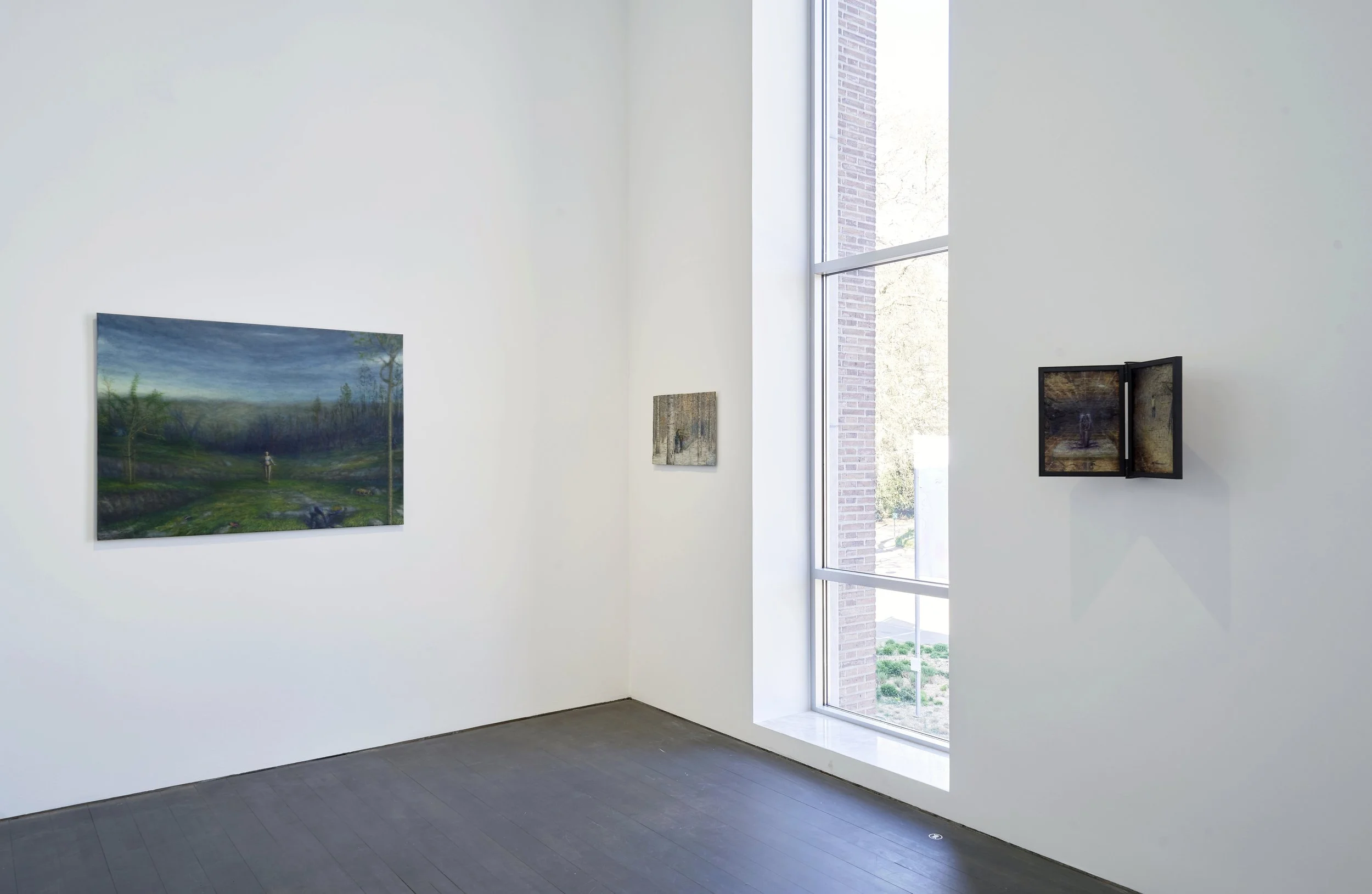  Exhibition view, Helmut Stallaerts, 2024,  Painting after Painting - A contemporary survey from Belgium , SMAK 