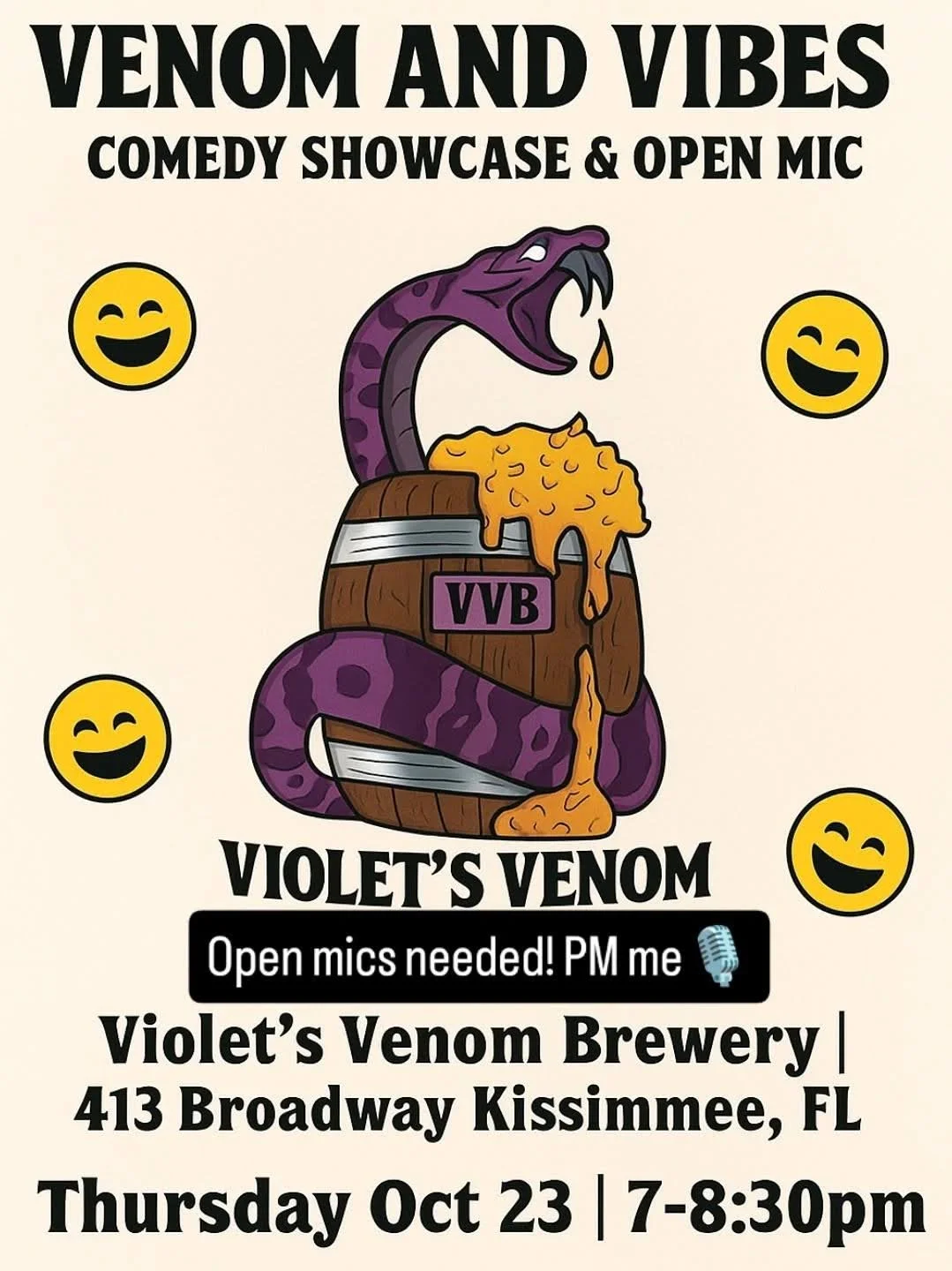 Venom & Vibes - Standup Comedy