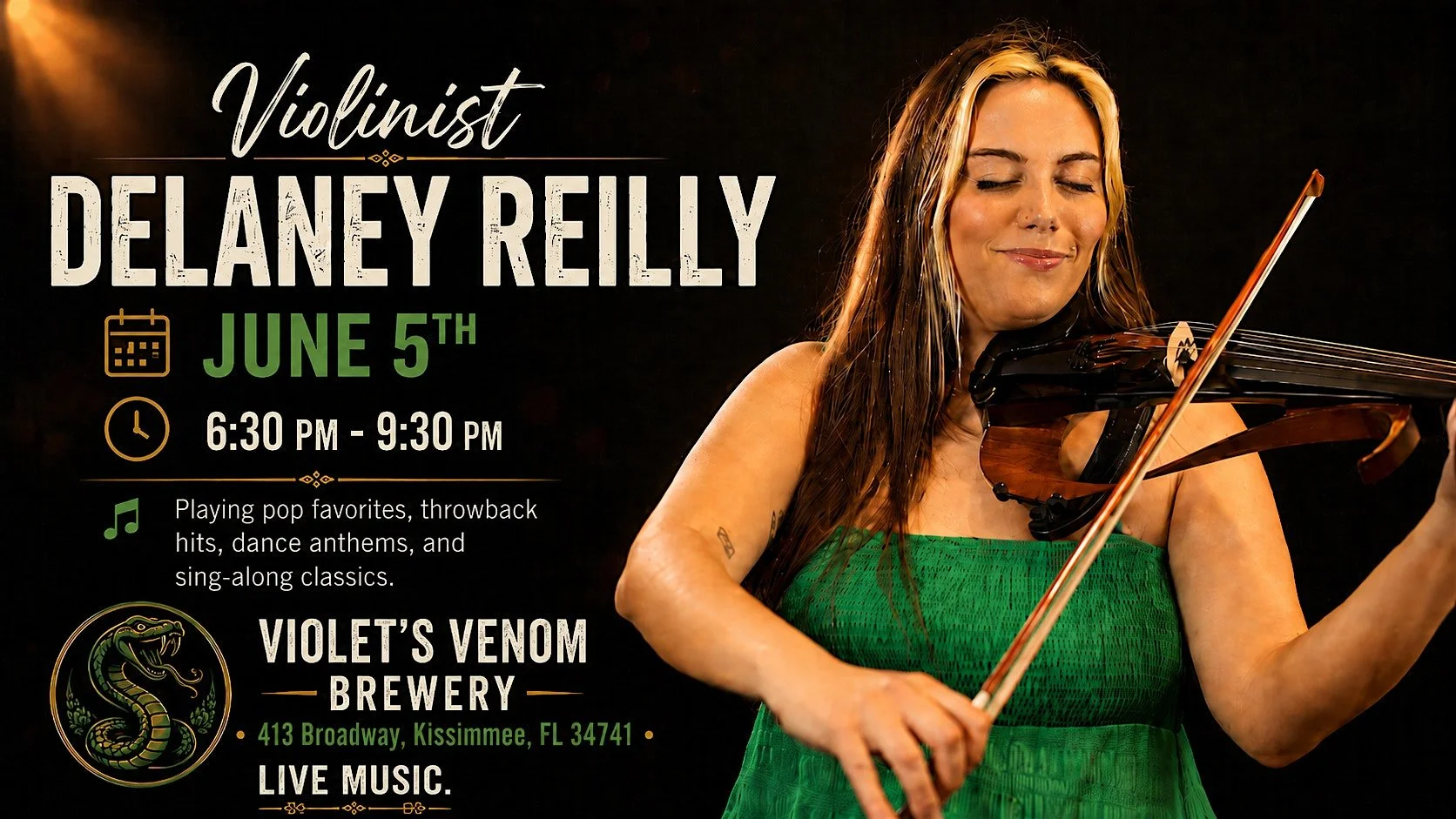 Electric Violin with Delaney Reilly