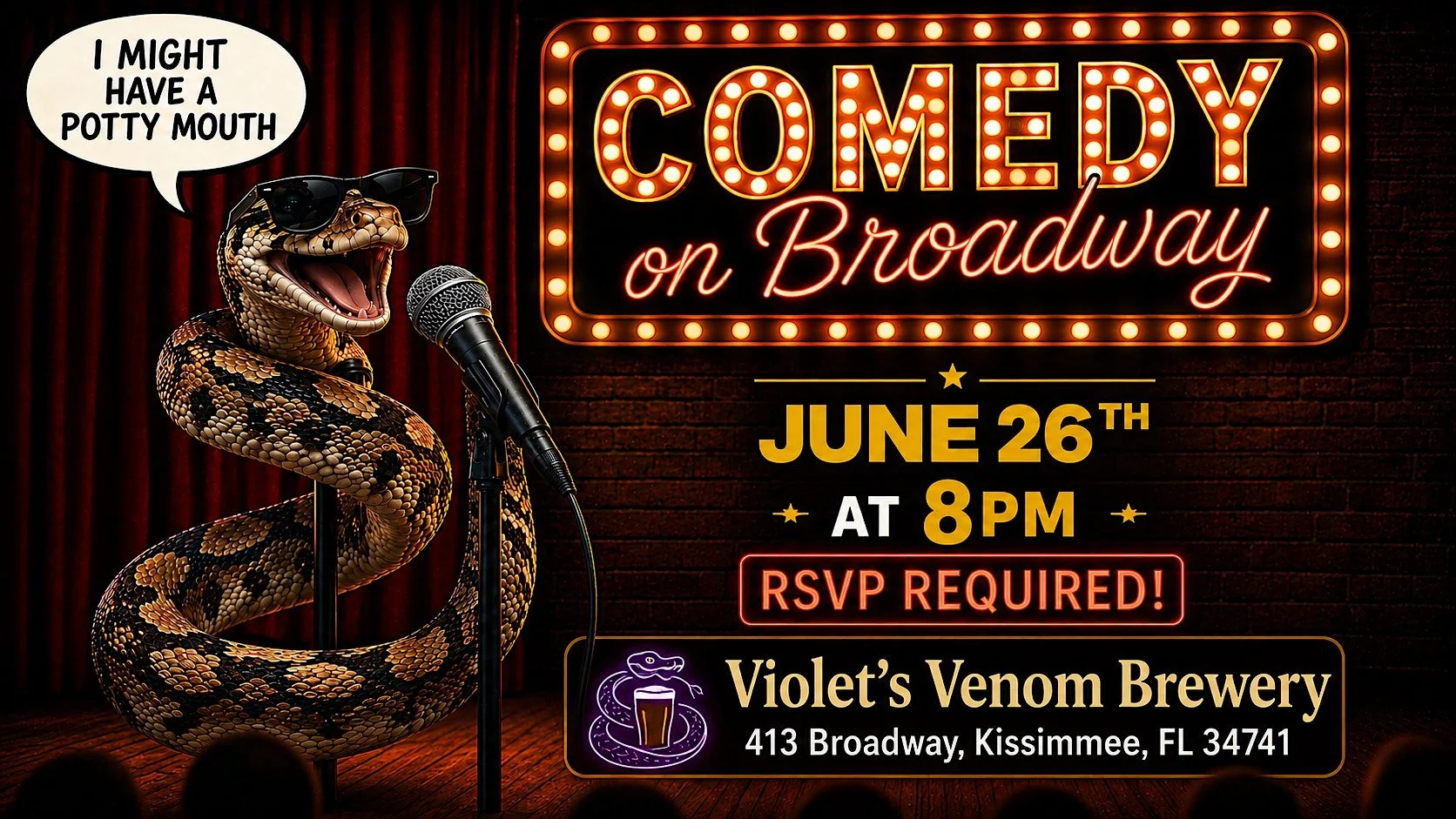 Comedy on Broadway - June Edition