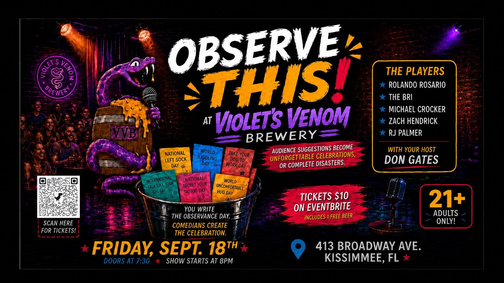 Comedy on Broadway - Observe This!