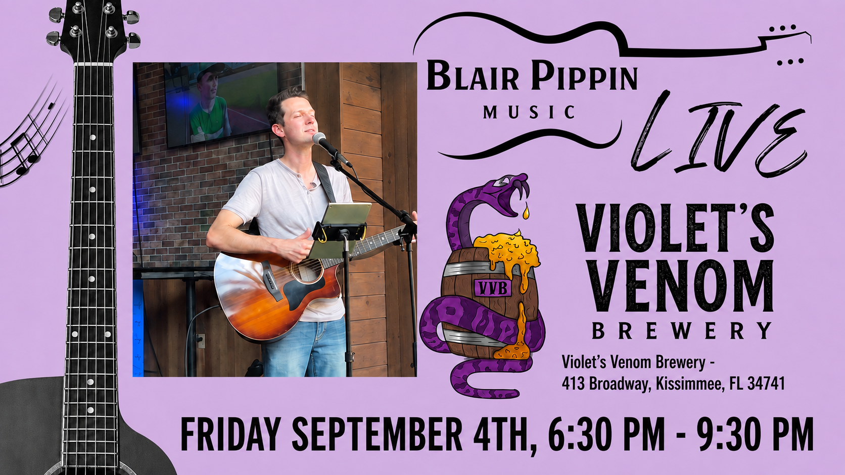 Blair Pippin - Live Music