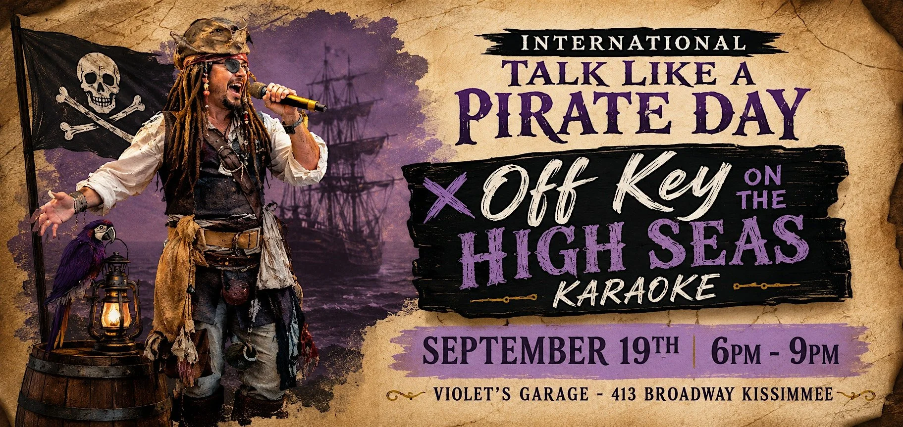 Off Key Karaoke on the High Seas