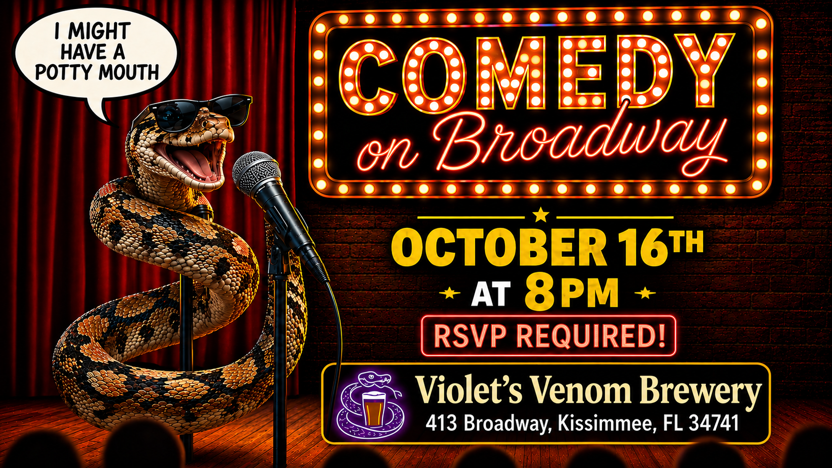Comedy on Broadway - October Edition
