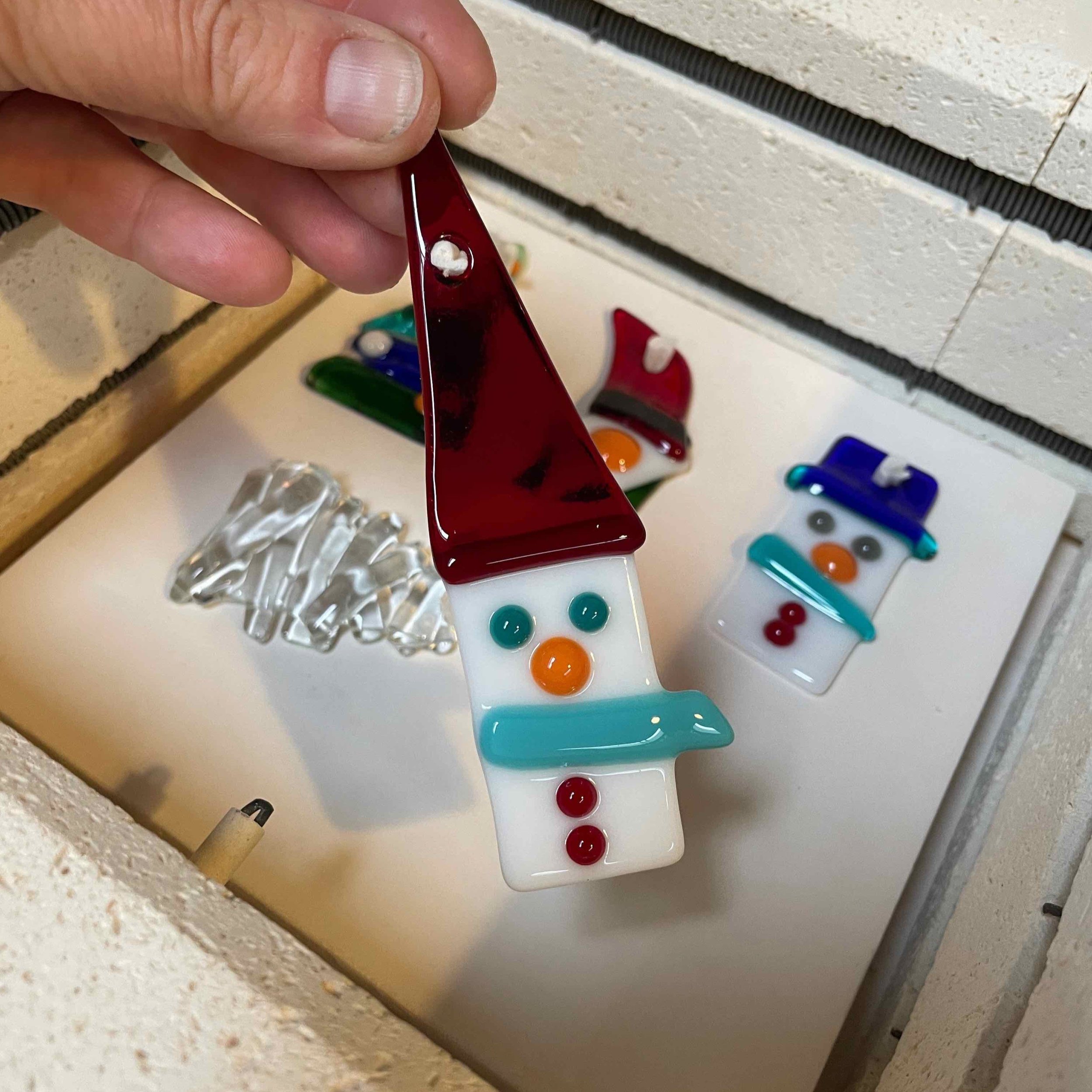Kiln Fired Christmas Decorations