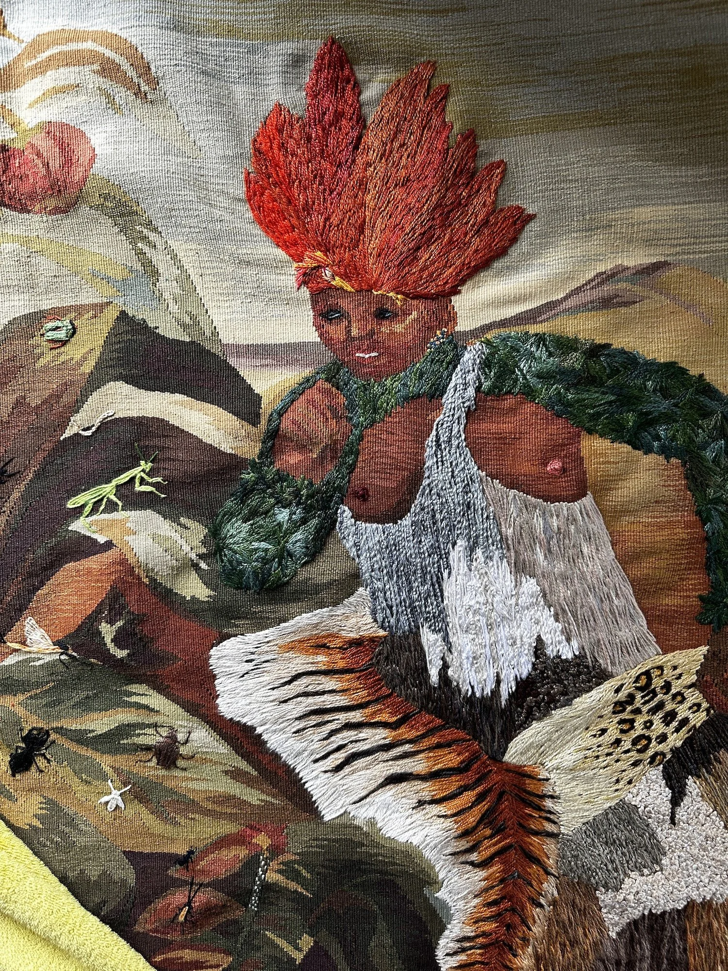 RICHARD SAJA - THE AUTUMN OF FAUNUS Threnody for the Insect Apocalypse (detail)