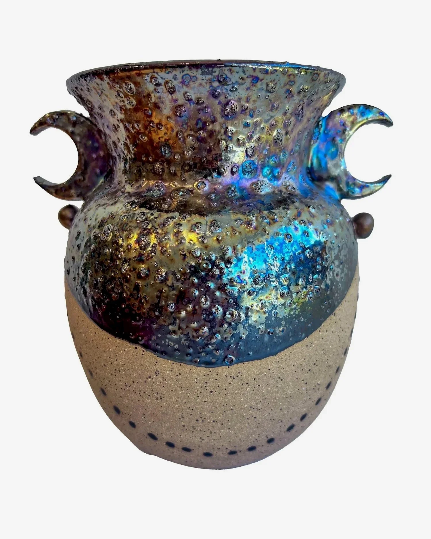 Nyx Vase | Ceramic | 7 by 7.5 inches | 2024