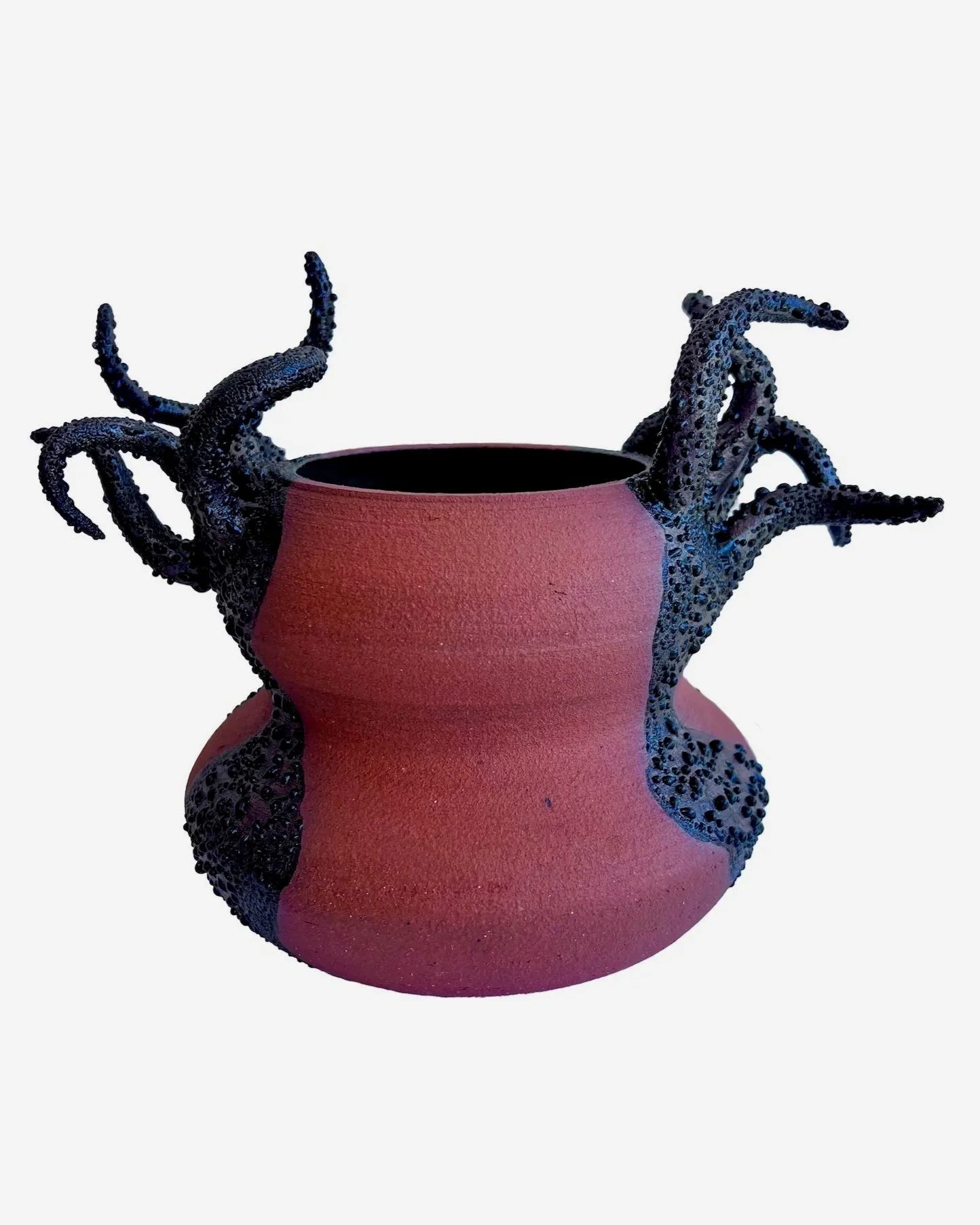 TESSA RICHARDSON - Tentacle Vase | Ceramic | 8.5 by 6.5 inches | 2025