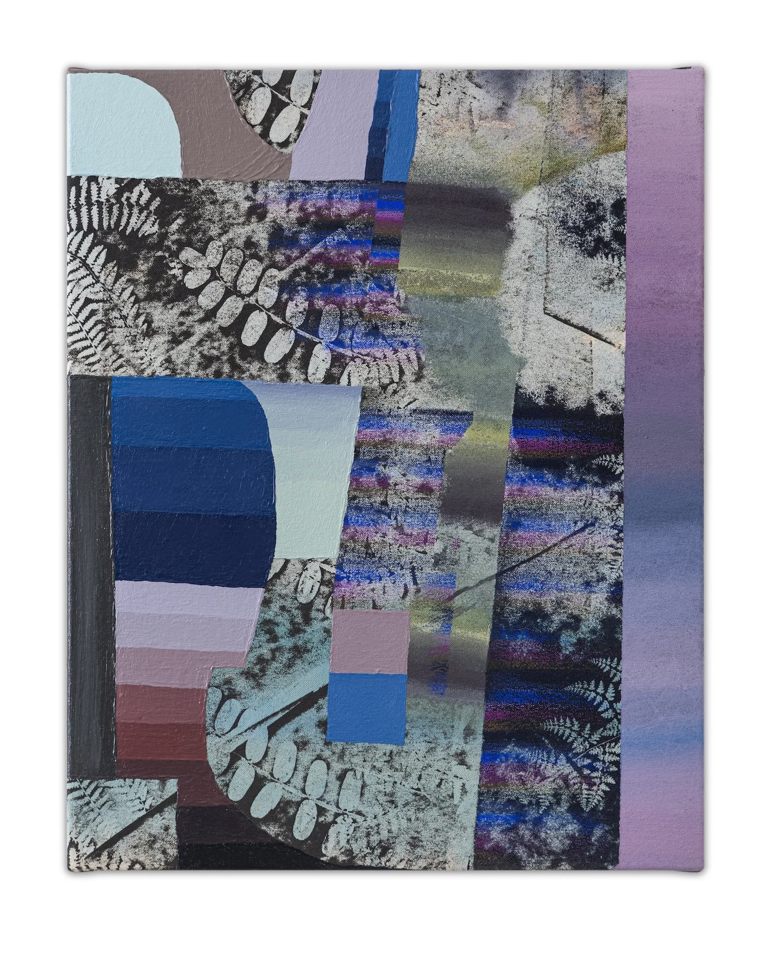 WILL HUTNICK - A Few Seconds of Silence | Acrylic, colored pencil, graphite, marker and wax pastel on canvas | 20 by 16 inches | 2026