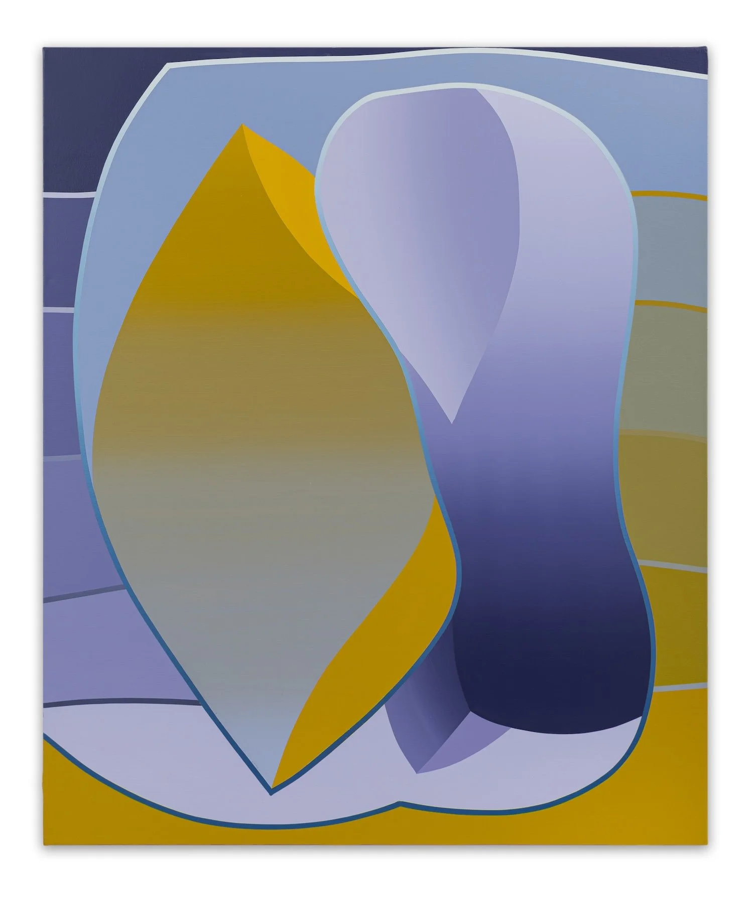 RUTH FREEMAN - Past History | Acrylic on Canvas | 36 by 30 inches | 2026