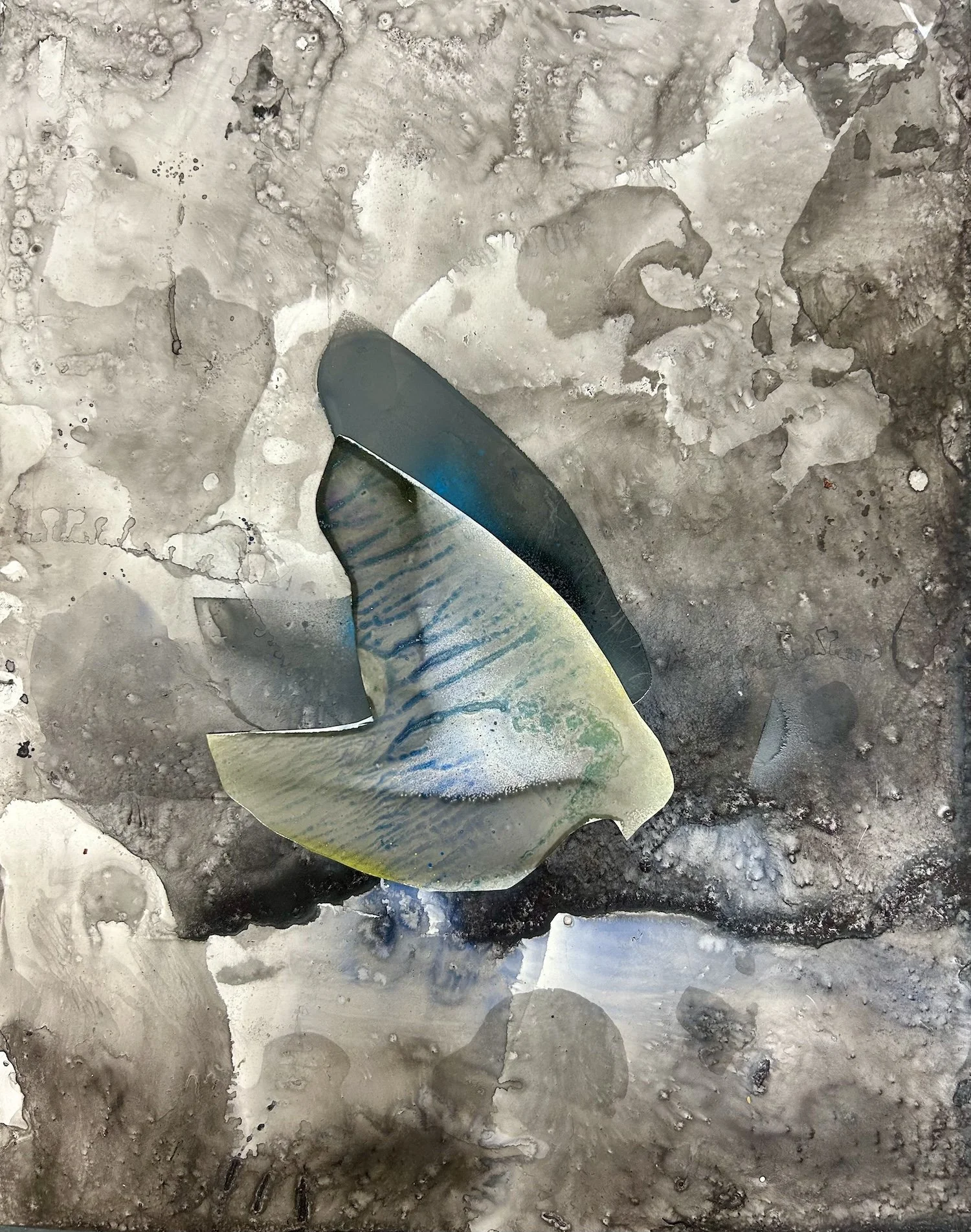 Relic Bird | mixed media | 14 by 11 inches | 2026