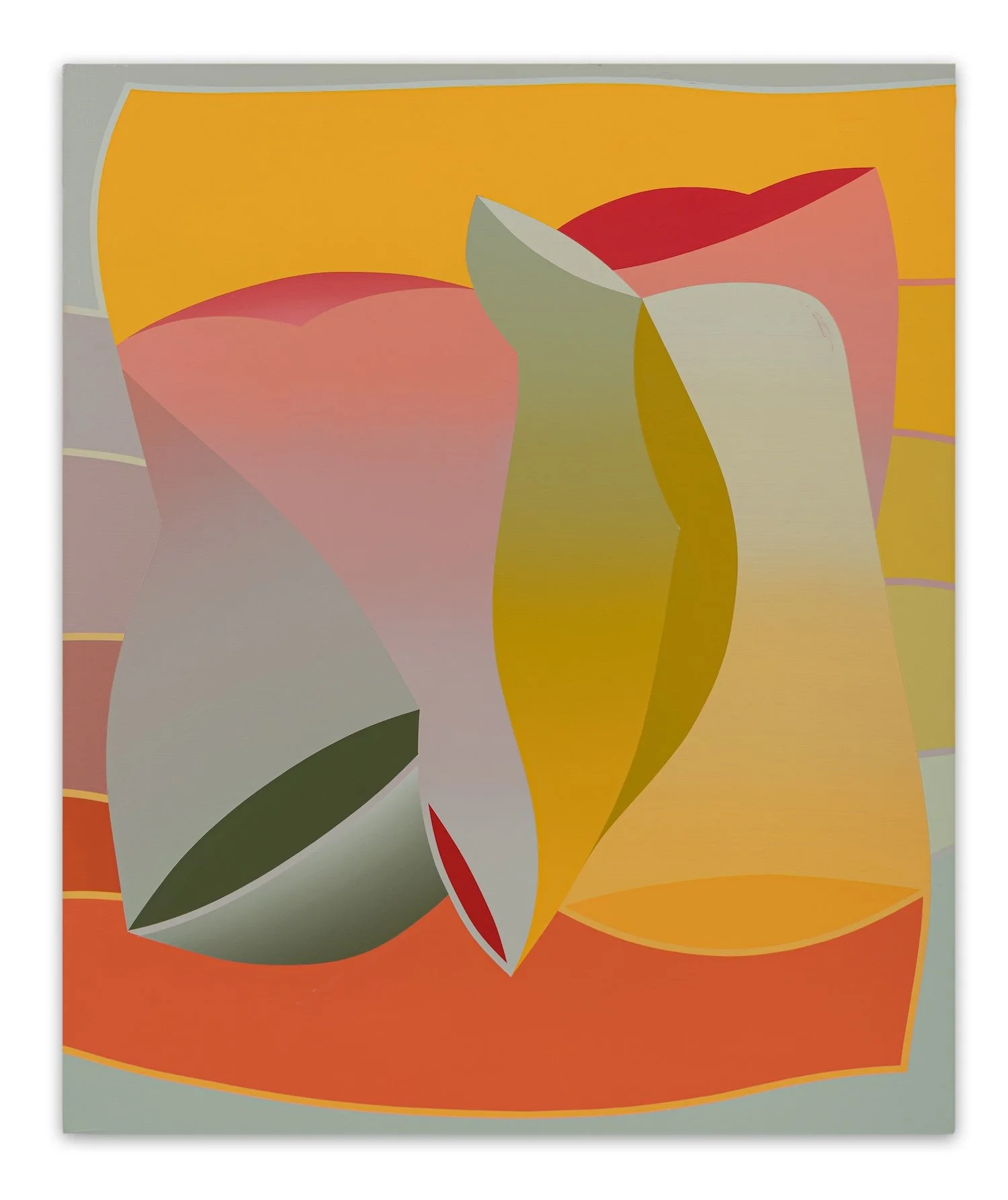 RUTH FREEMAN - Gathered Together | Acrylic on Canvas | 36 by 30 inches | 2026
