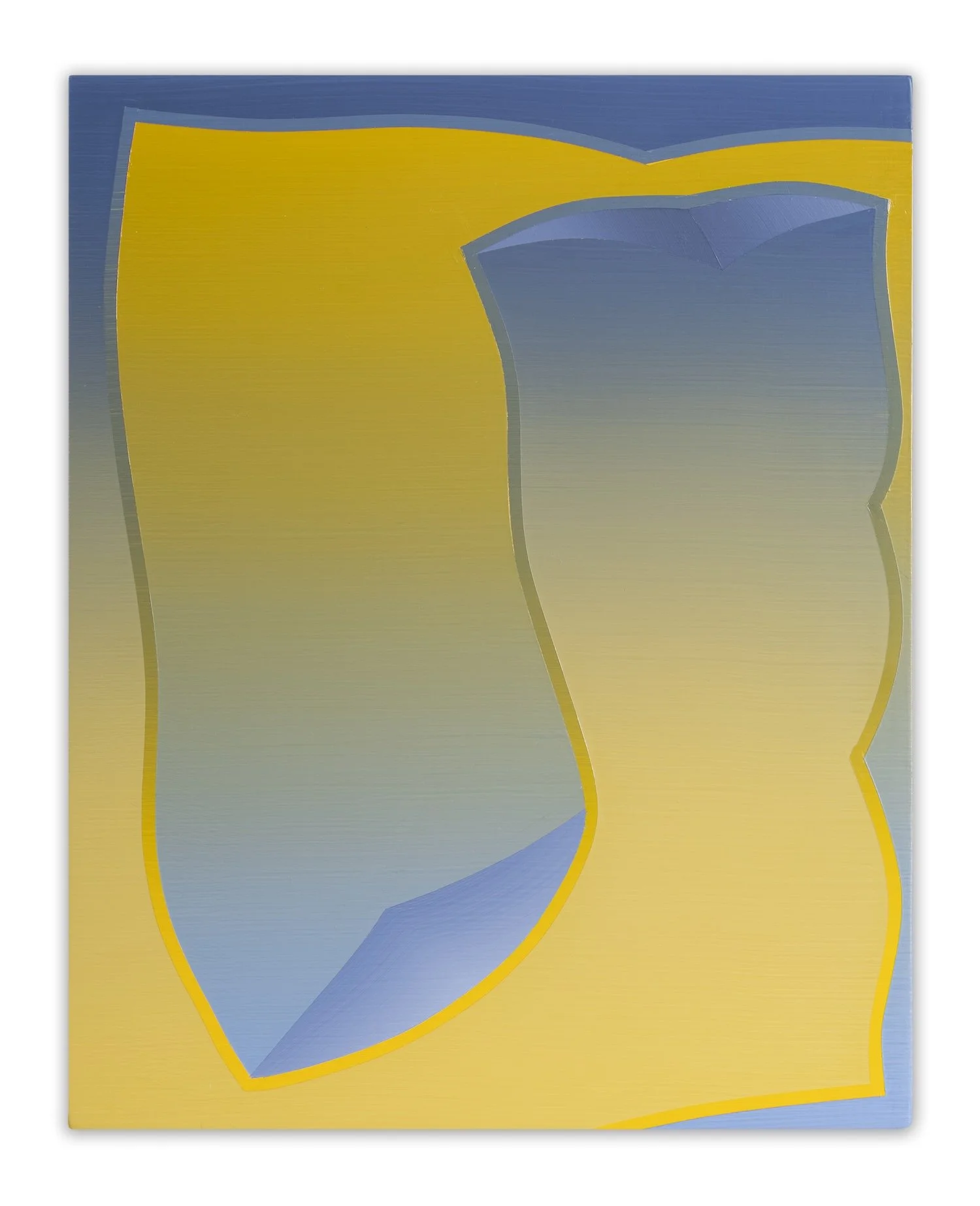 RUTH FREEMAN - Dark Into Light | Acrylic on wood panel | 10 by 8 inches | 2025