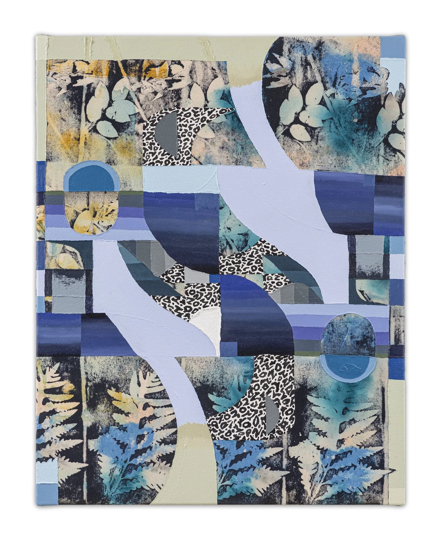 WILL HUTNICK - North Poles | Acrylic, graphite, ink, sand and wax pastel on canvas | 28 by 22 inches | 2026