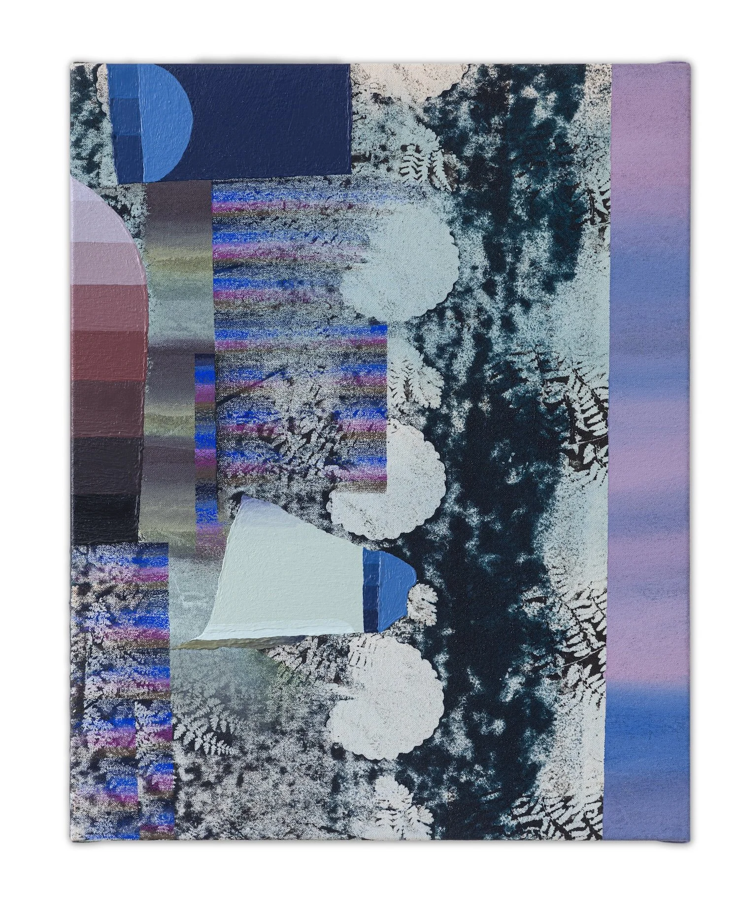 WILL HUTNICK - Phantom Buzz | Acrylic, colored pencil, graphite and wax pastel on canvas | 20 by 16 inches | 2026