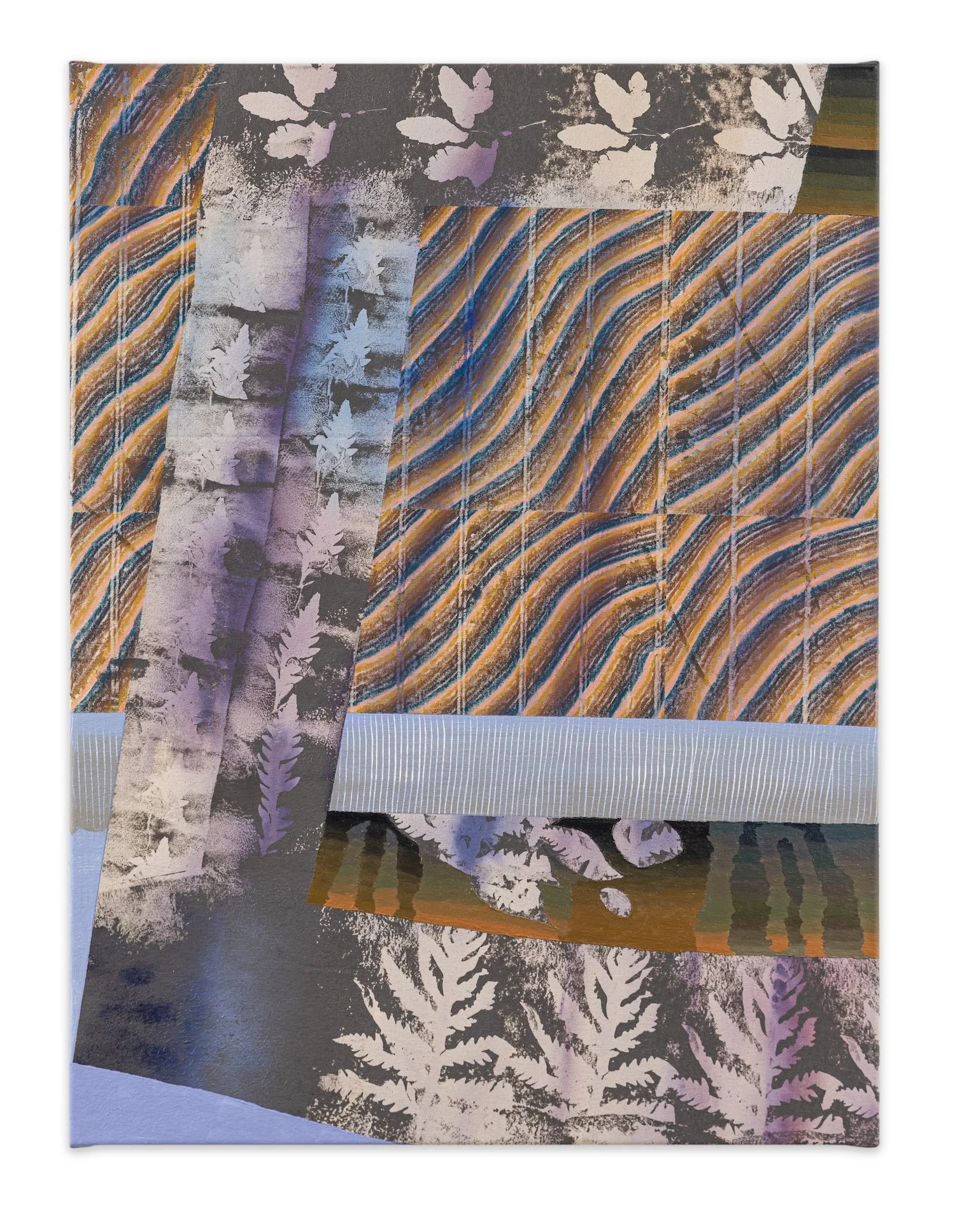WILL HUTNICK - Dusk | Acrylic, colored pencil, graphite and wax pastel on canvas | 40 by 30 inches | 2026