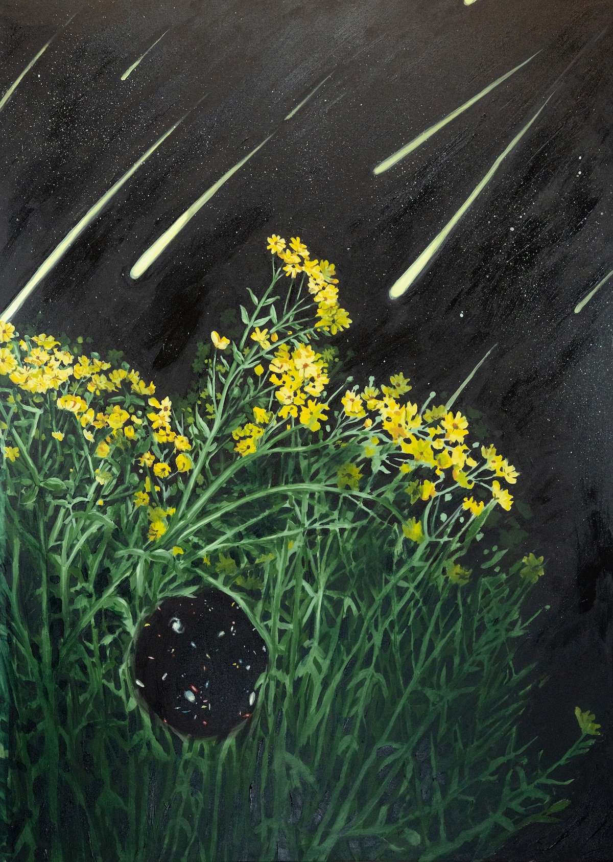 Melissa Murray - Breathe, Gasp, Sleep, Dream, Wake, Gasp, Sleep, Dream, Wake. 2026 acrylic on canvas 40 x 50 inches.jpg
