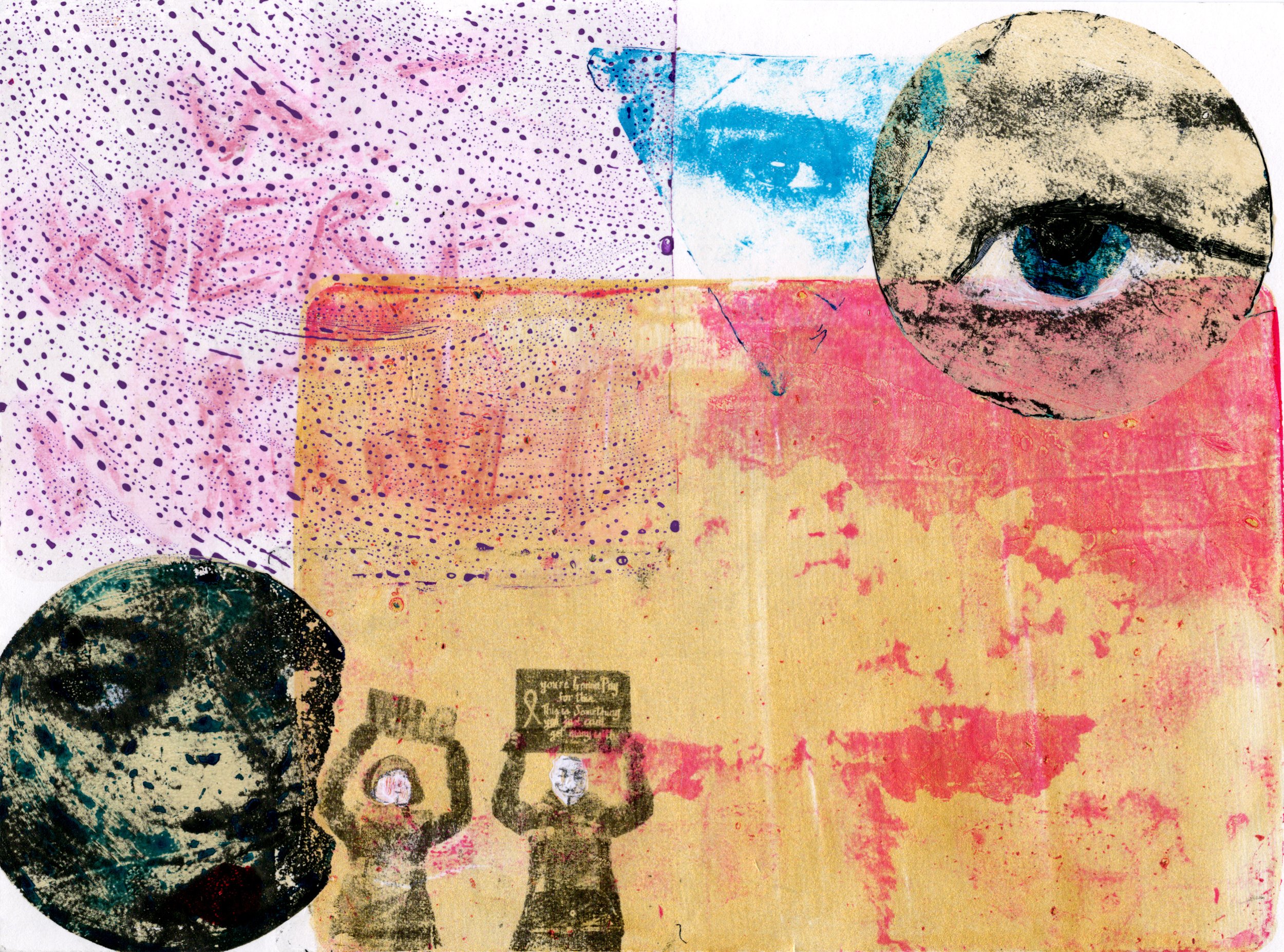 "We Were Warned" Monotype