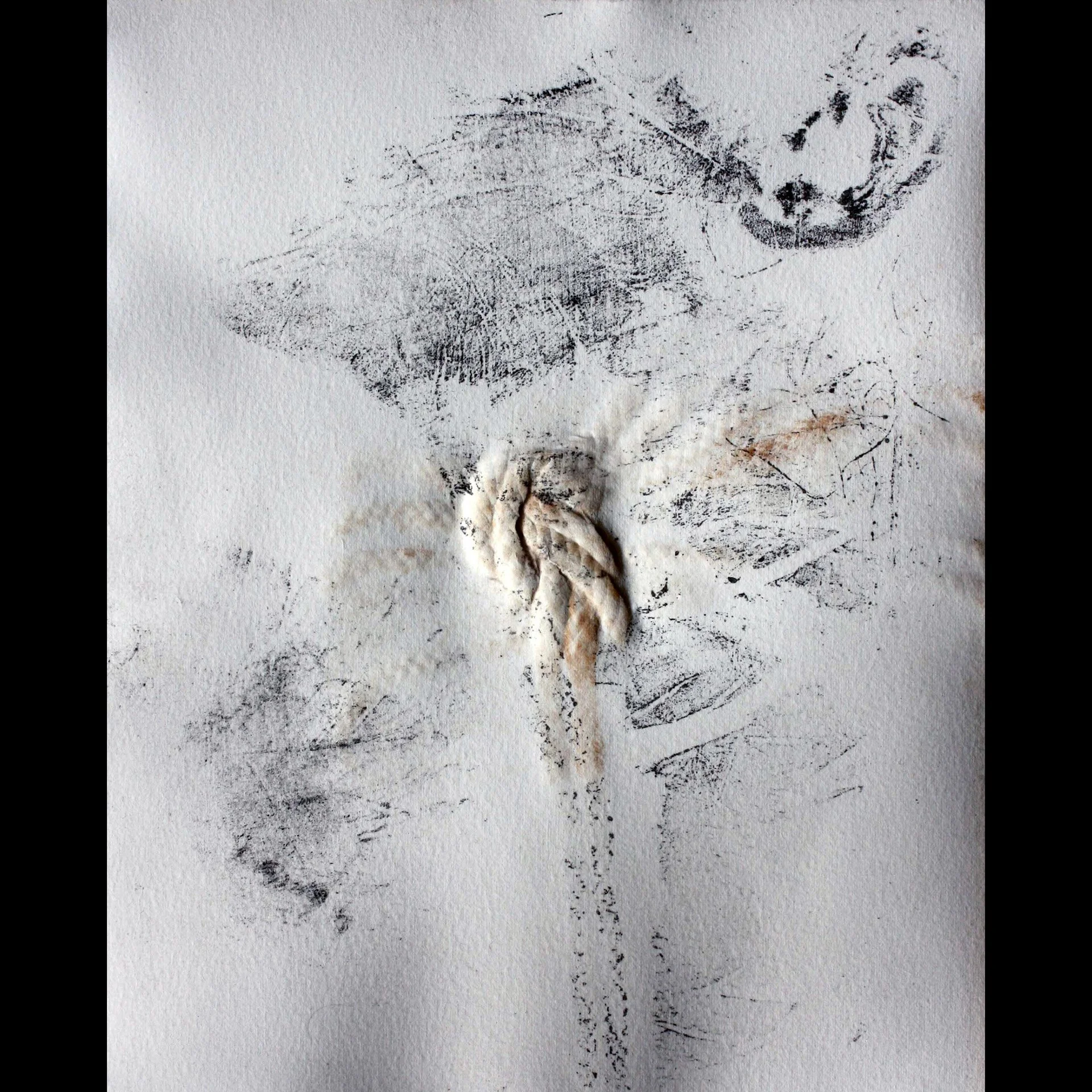 "Restrain" Lithograph and Embossment