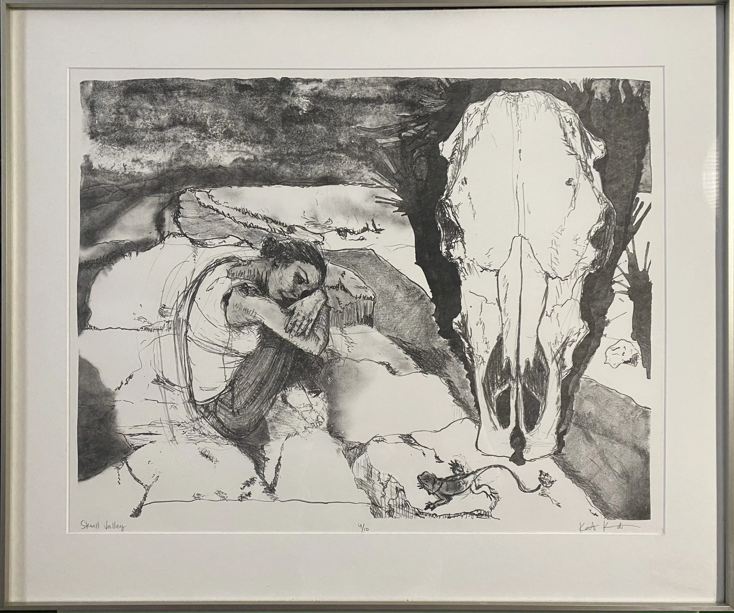 "Skull Valley" Lithograph 18x24