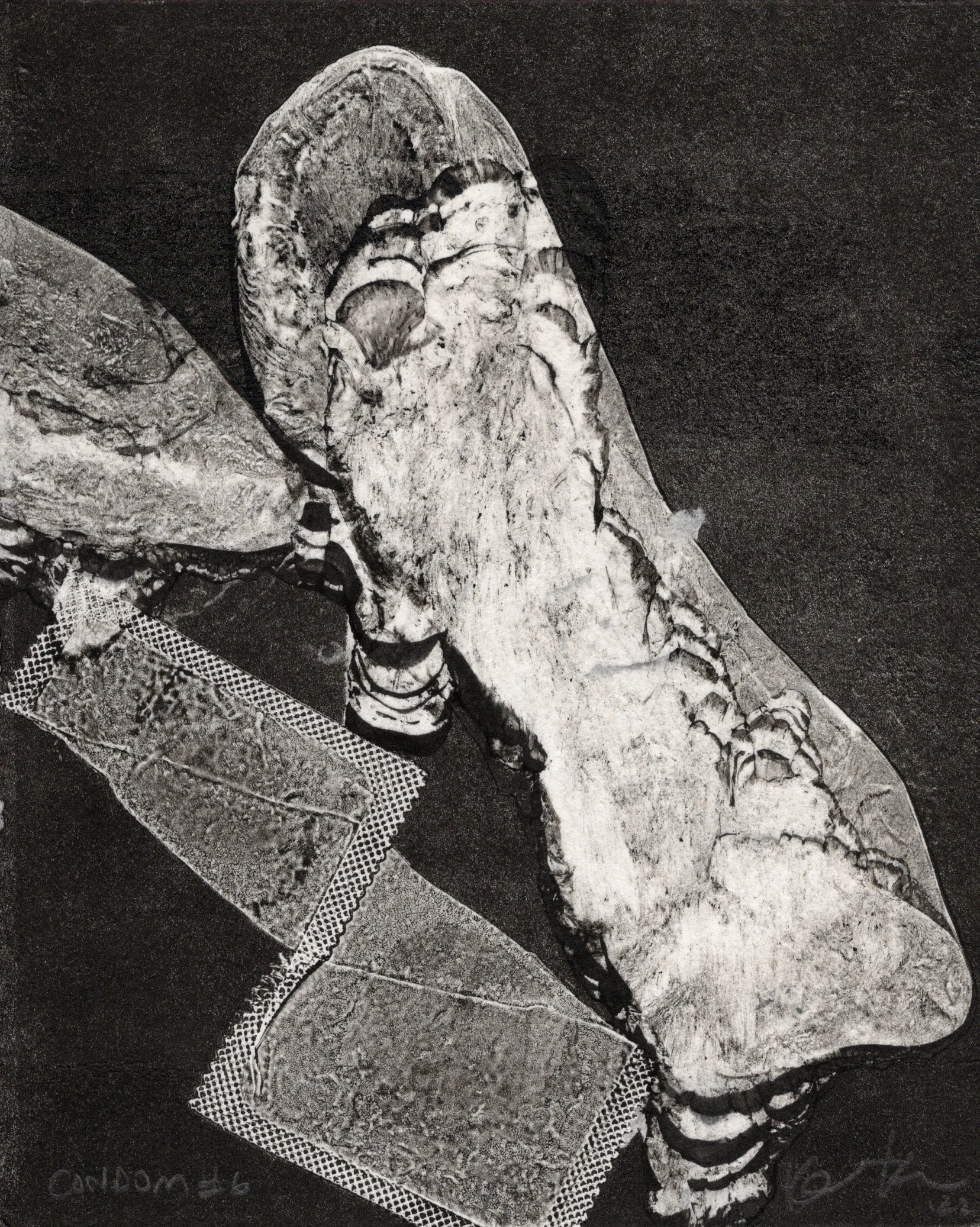 "Condom # 6" Monotype