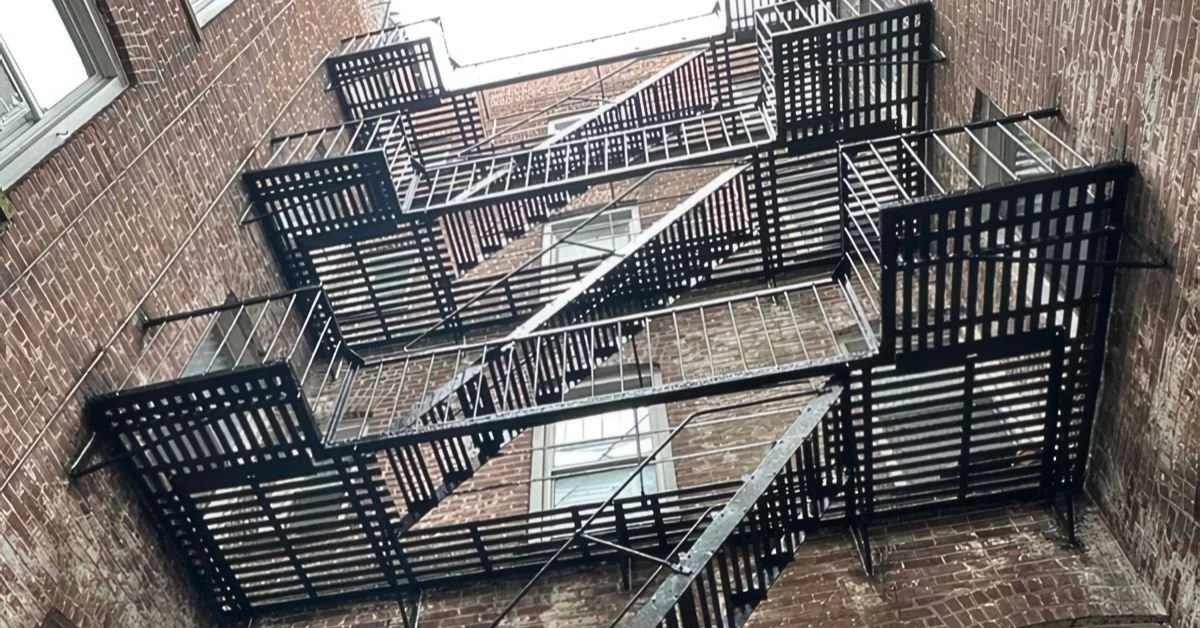 How Scraping and Painting Can Extend Fire Escape Lifespans