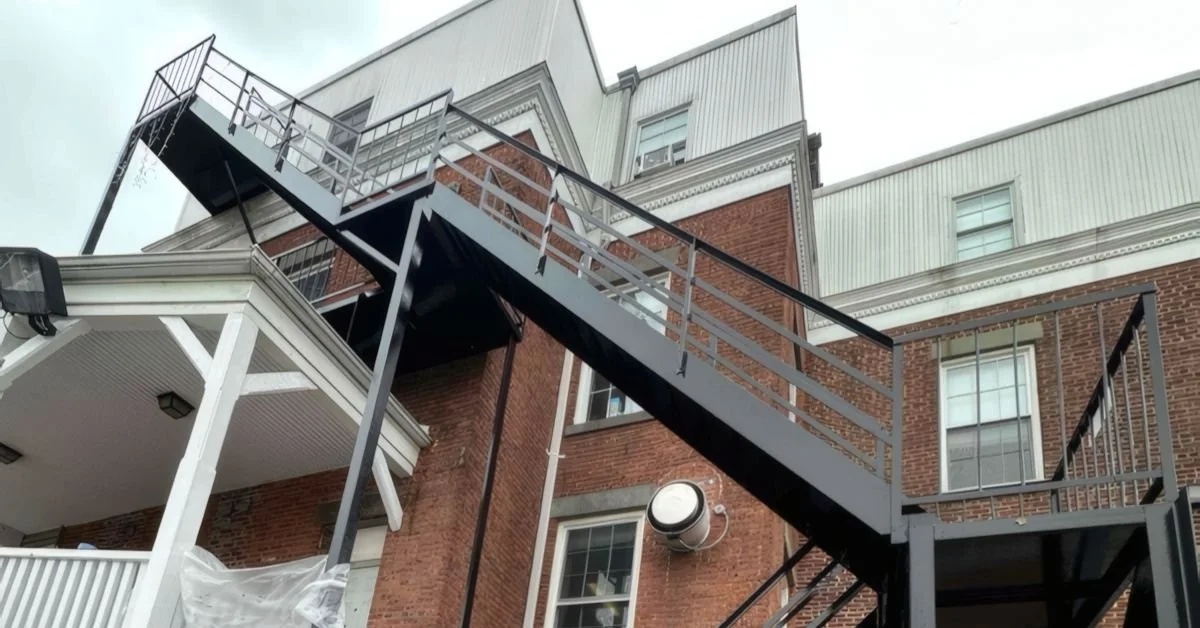 How Scraping and Painting Can Extend Fire Escape Lifespans