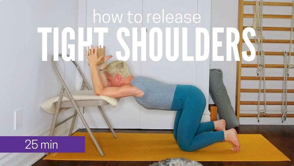 How to Release Tight Shoulders — Studio Po Iyengar Yoga