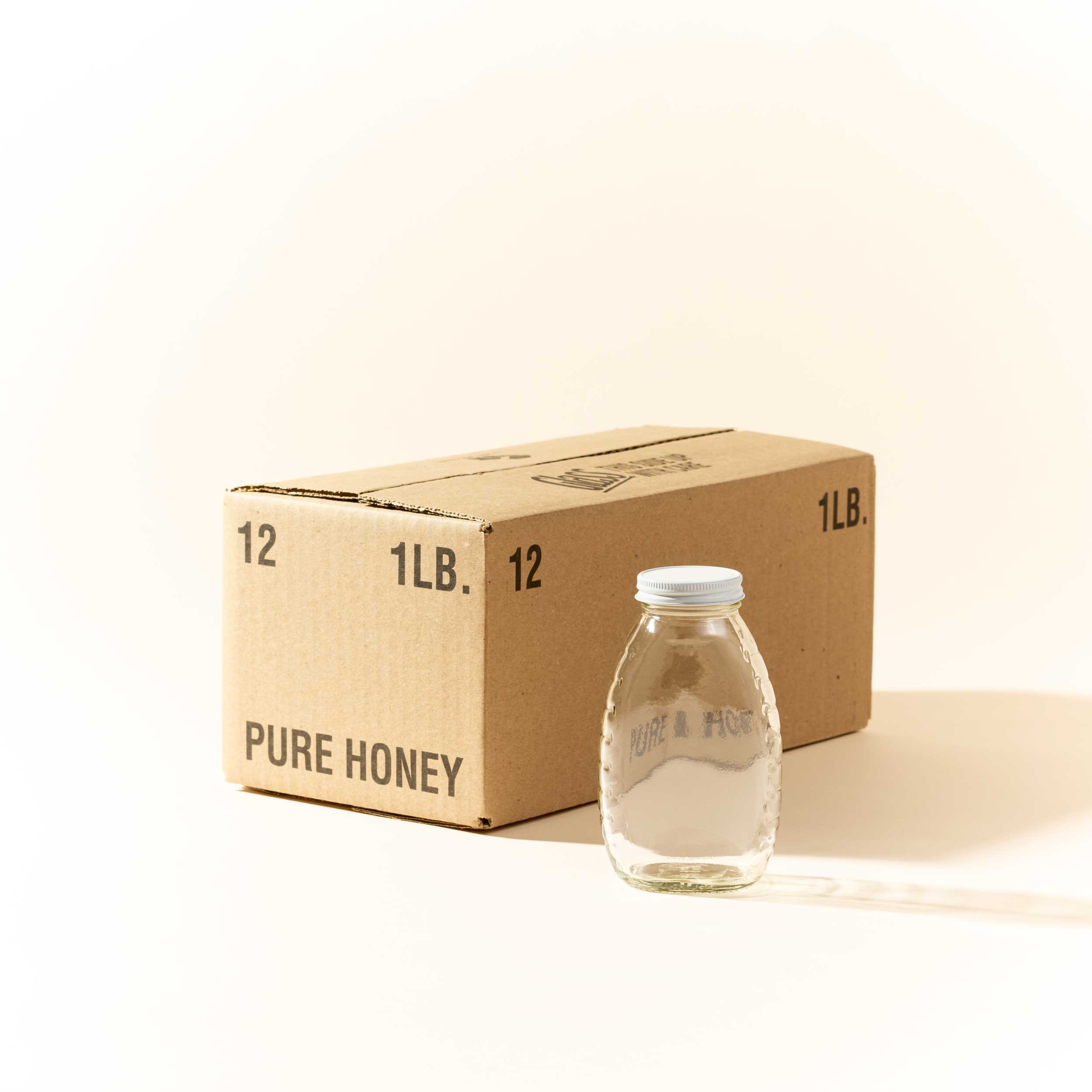 1 lb - Queenline Classic Jars - 12 Count