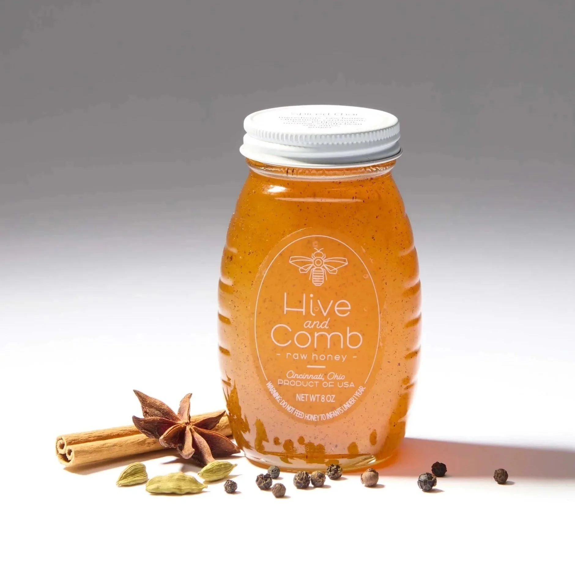 Spiced Chai Infused Honey