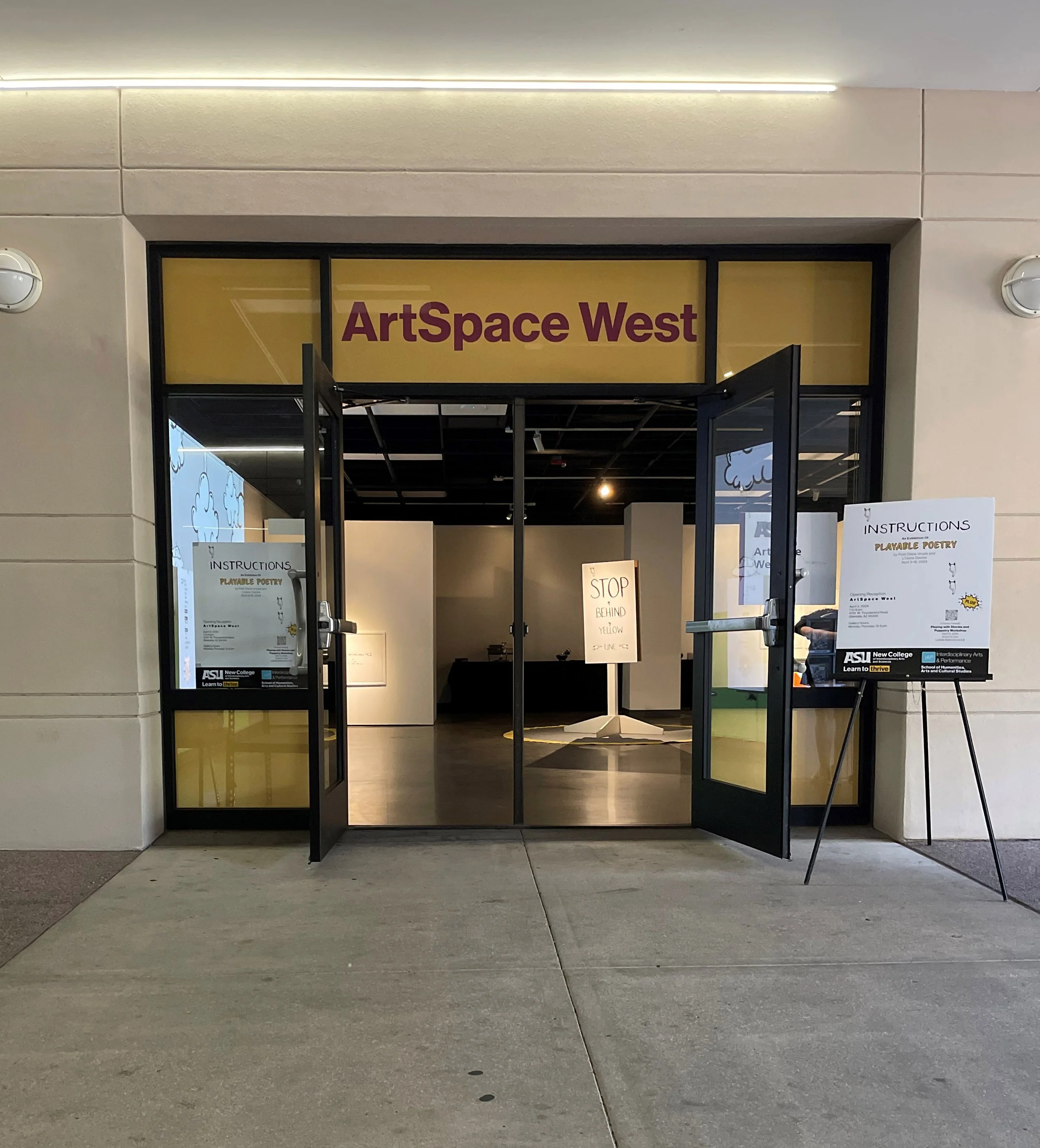 Gallery Installation: ArtSpace West, ASU, April 3, 2024