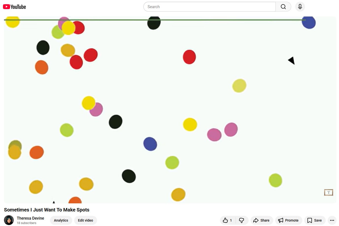 Click here to watch video of gameplay for: Sometimes I Just Want To Make Spots