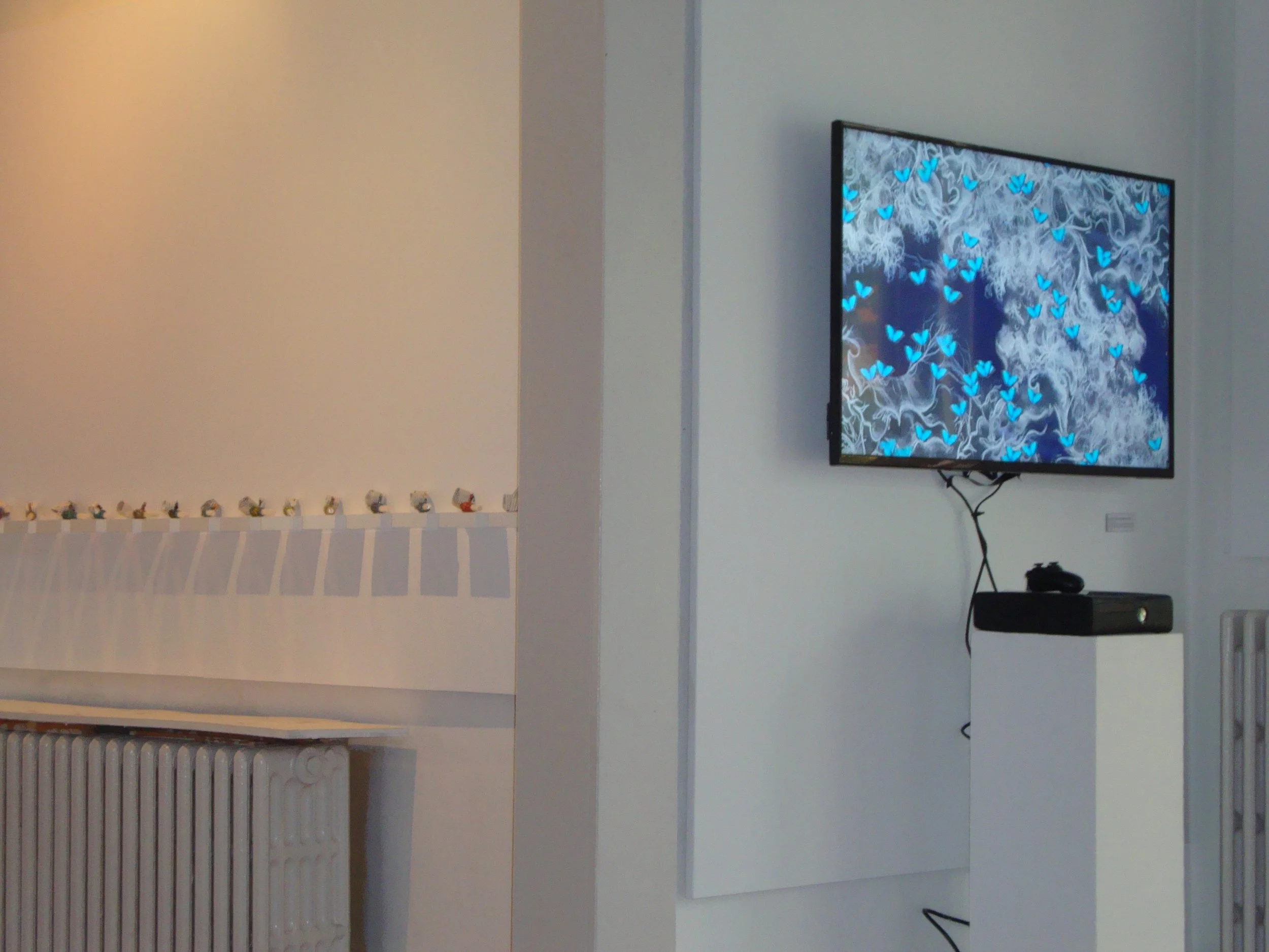 Unseen, Xbox 360 game, 2014. Unspokens, assemblage, 2012