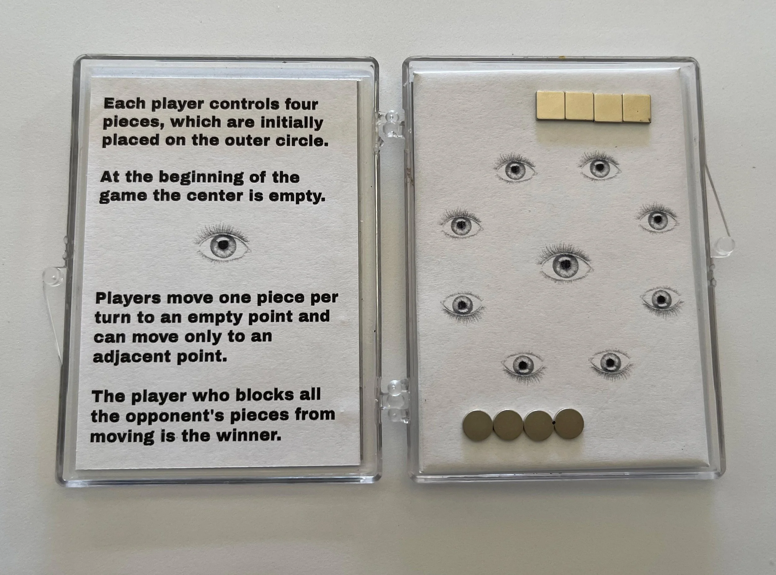 Why Can't You See What I'm Saying, rules and components