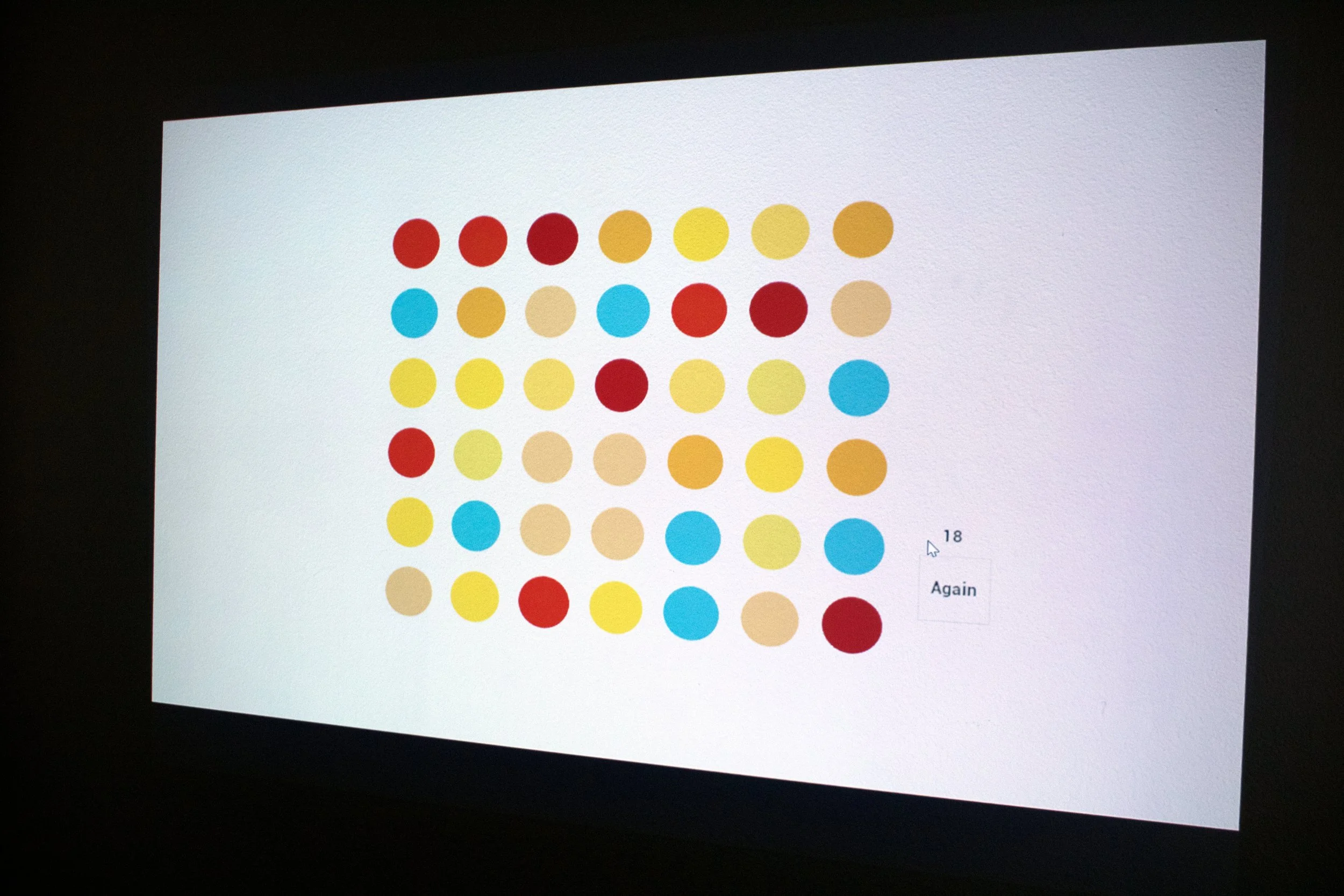 Theresa Devine, Spot Games, Installation View, Controlled Substances: One, detail 04