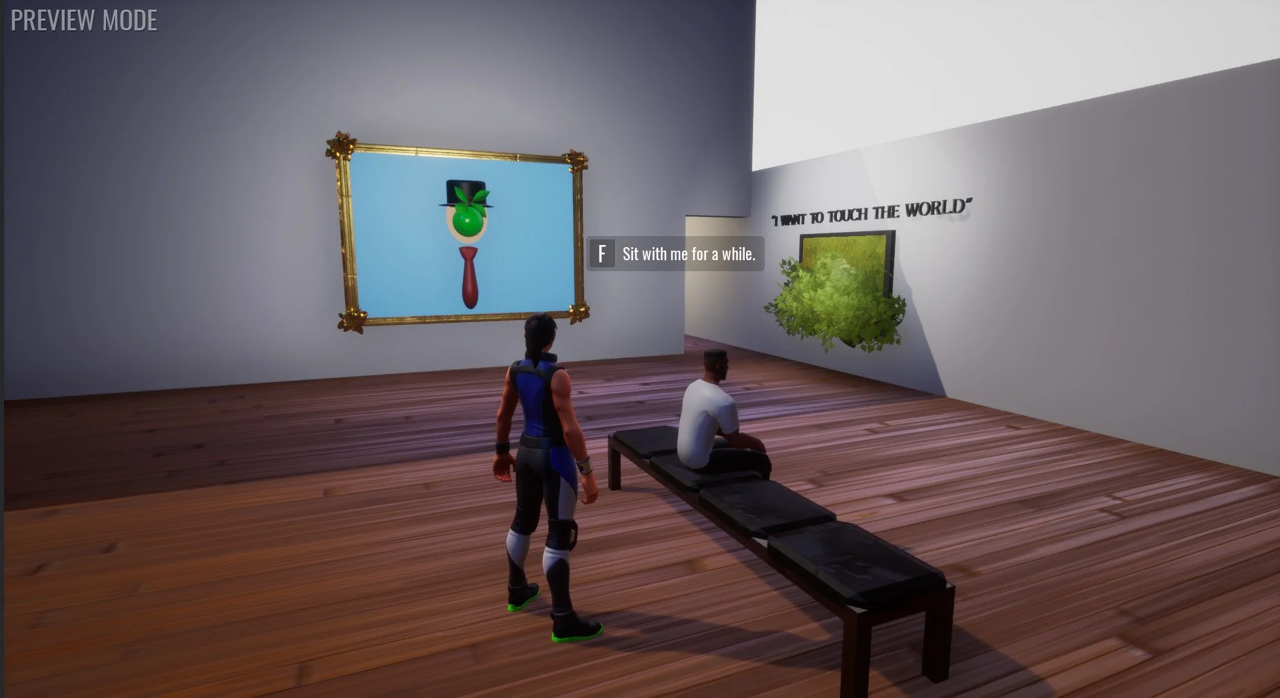 Assieds-toi avec moi (Sit with me)