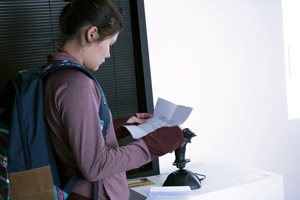 Theresa Devine, Spot Games, Installation View, I Was Born Twice, Edge, detail 01