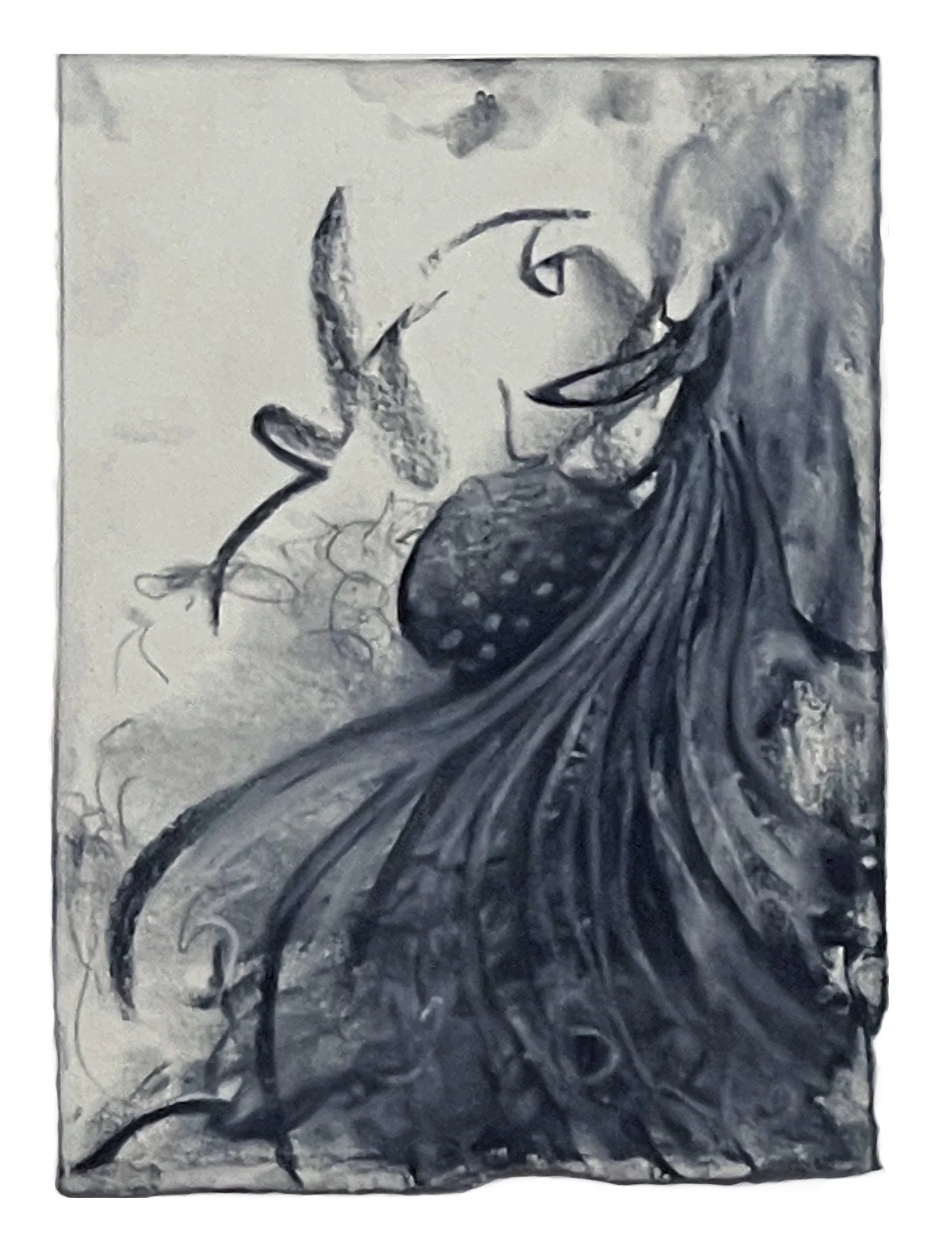 Sprout/Germer: Charcoal and Pastel on Arches, 2025