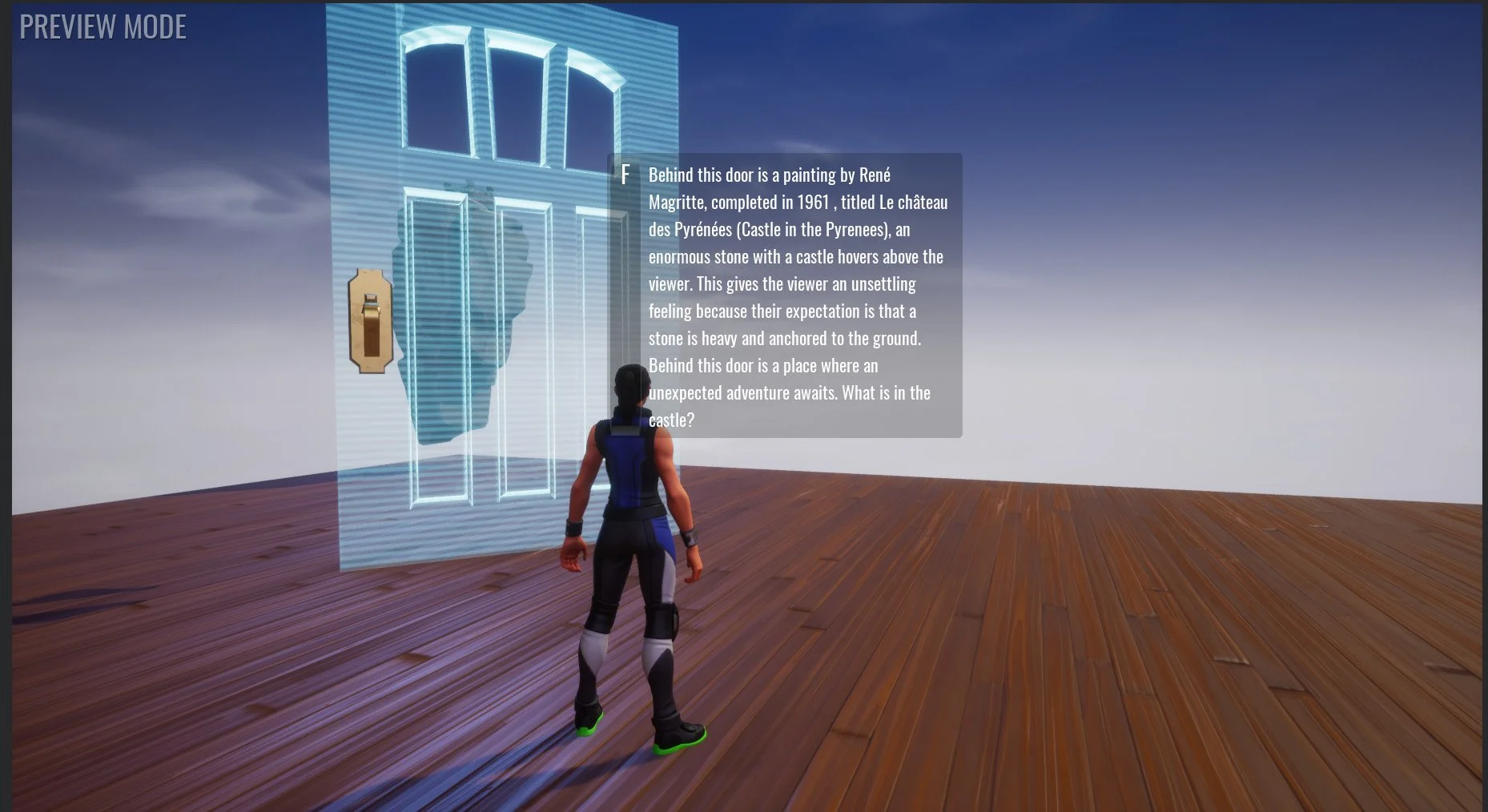 Le château dans les Pyrénées (The Castle in the Pyrenees)