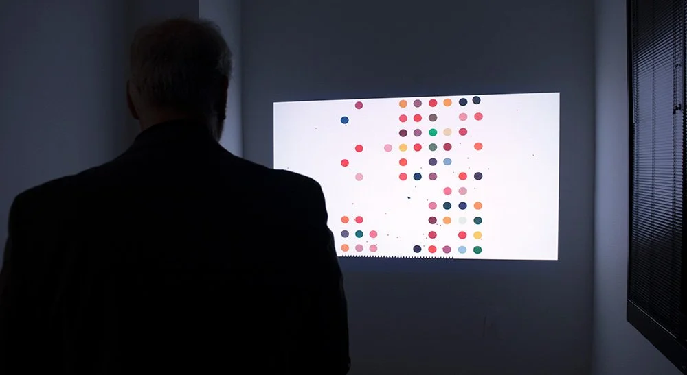 Theresa Devine, Spot Games, Installation View, Here I Am Right Where I Shouldn't Be, detail 01