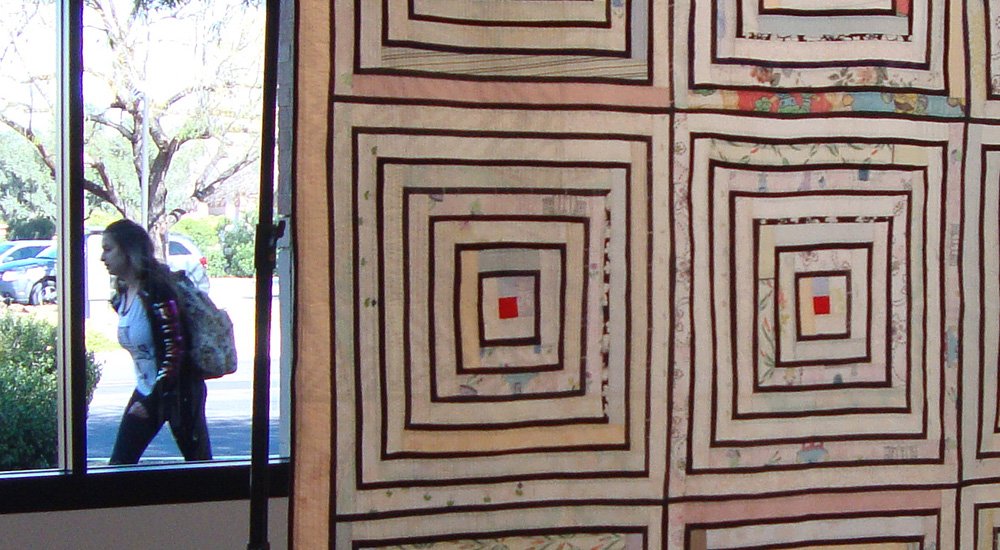 Luke Haynes, Log Cabins, Installation View 02, detail