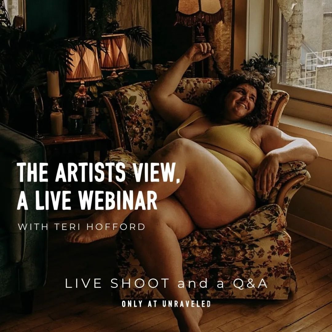 Photographers! 

Join me on May 21st as I share a live shoot with the @unraveledacademy to show how I let bodies direct my art these days!

I will be sharing 4 ways that I explore the magic of the human body and the connection to the person within wi