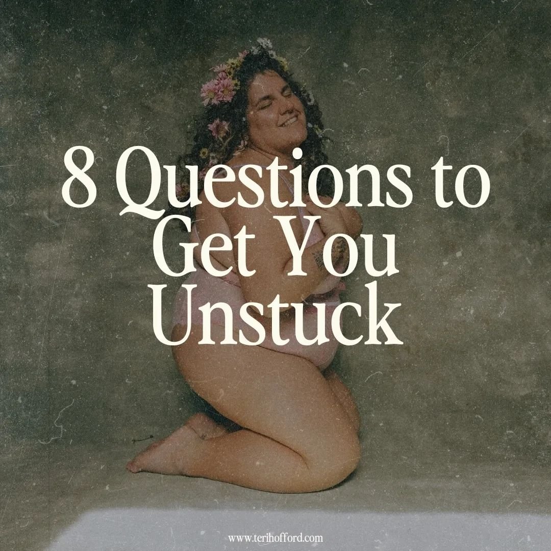 ✨8 Questions to Get You Unstuck✨

What did you have to do to step over your comfort zone before?

Who did you have to become in order to strive for your past achievements?

What have you accomplished that you once thought wasn&rsquo;t possible?

What