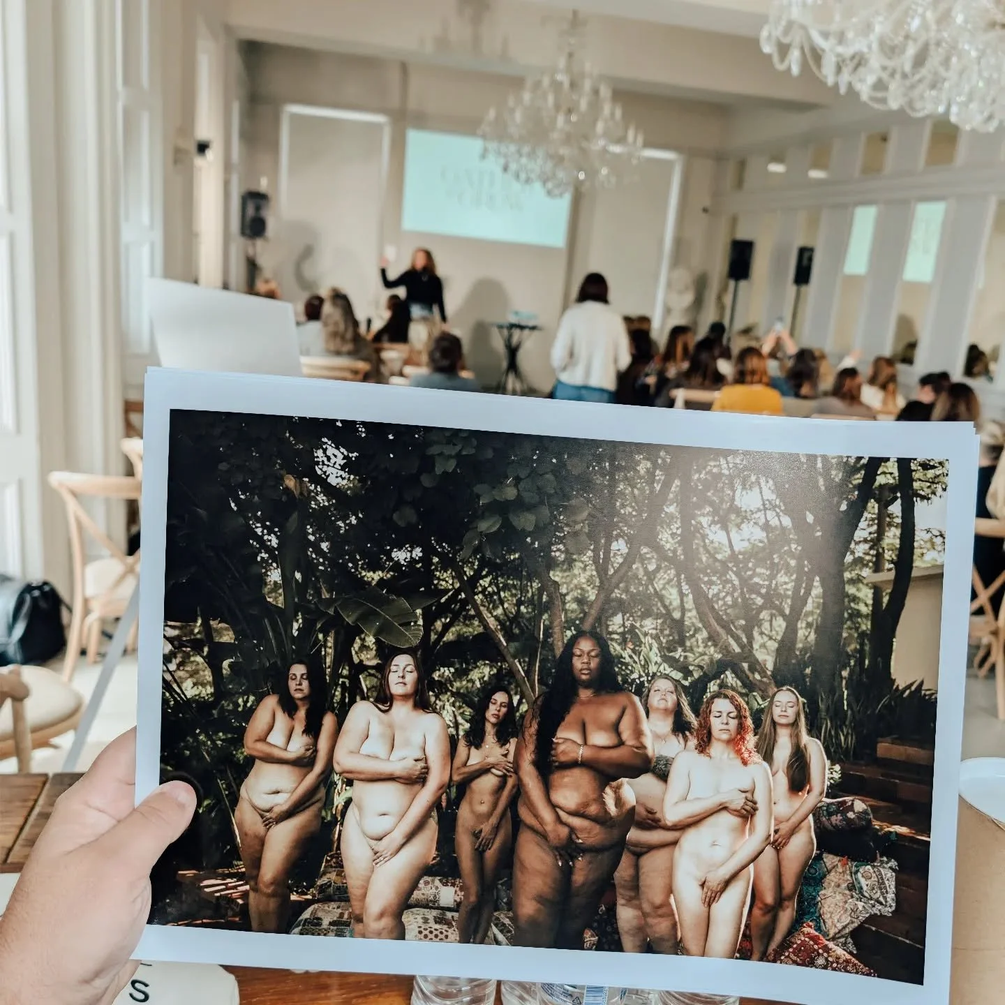 2 reminders:

1: print your damn photos (thanks to @canonuk for the glorious prints at the @gathertogrowco event)

2: @bodyimagebootcamp is open for registration at bibcgonewild.com , so if you are looking for magical experience of art &amp; educatio