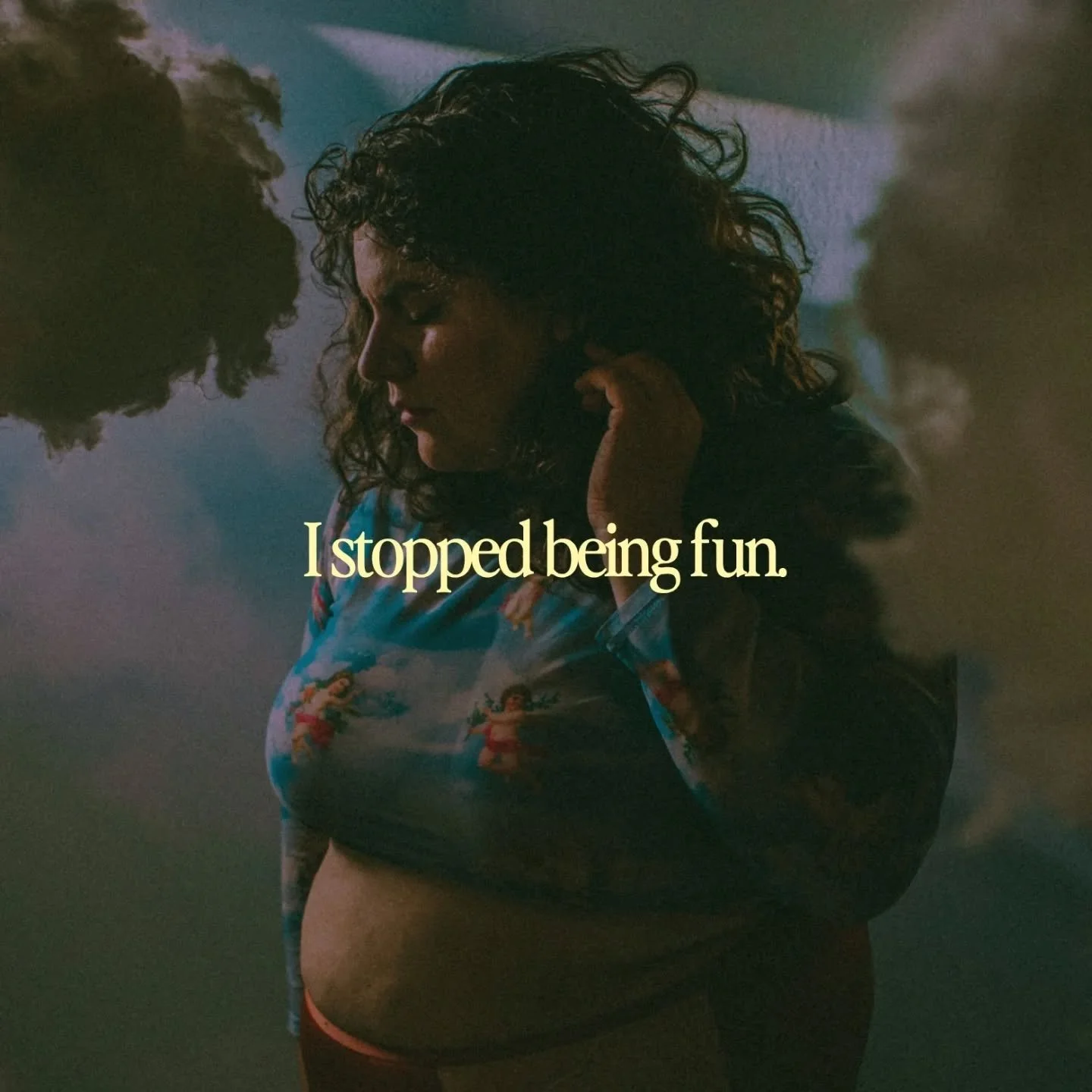 I stopped being fun.

Maybe it was getting into social justice or self development...

Or maybe it was the responsibilities that came with running a business...

Perhaps it was finally processing every feeling I had pushed down for the first 30 years