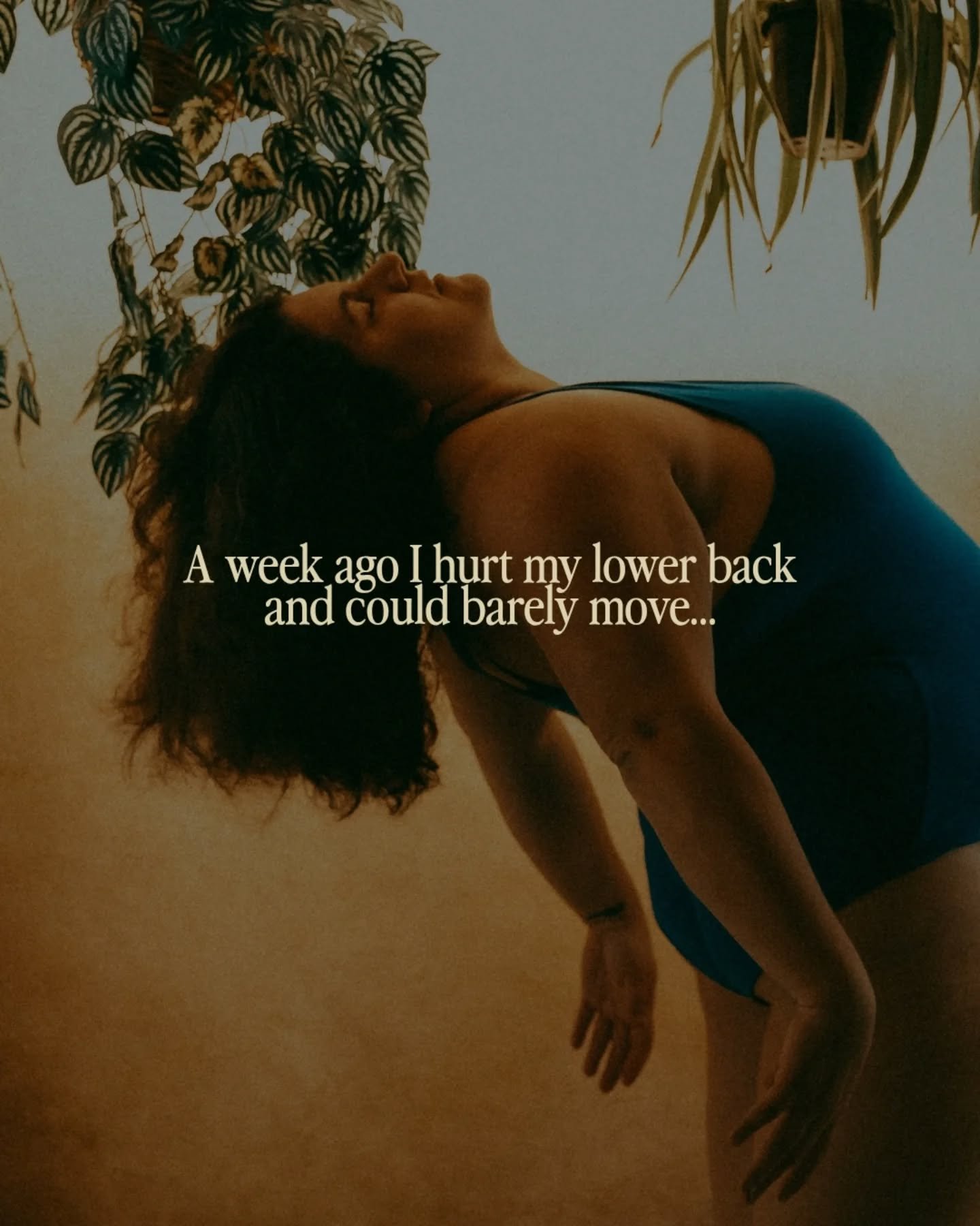 A week ago I hurt my lower back and could barely move&hellip;
Turns out&hellip;
my lower back hit its limit.
Years of shitty shoes.

Late-night editing marathons.

Poor posture.

Ignored whispers from a tired body.

Another reminder that hustle cultu